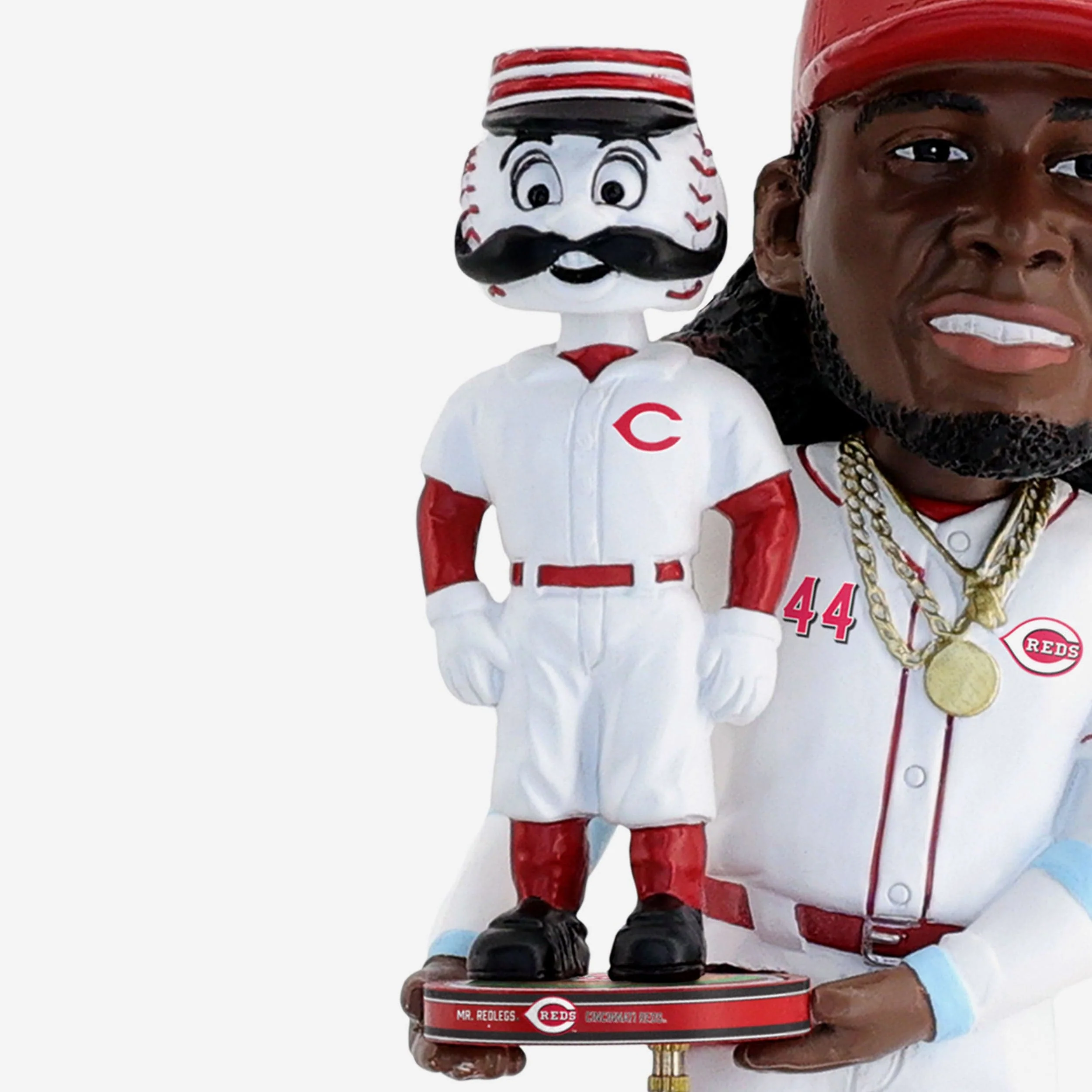 Elly De la Cruz & Mr Redlegs Cincinnati Reds Bobble Dubblz Friendz Bobblehead - Image 4