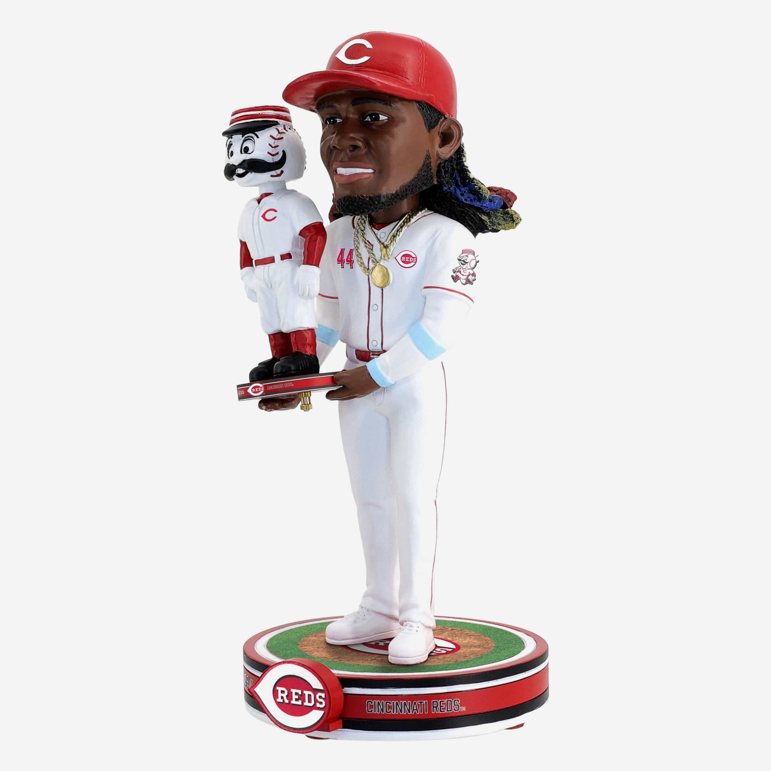 Elly De la Cruz & Mr Redlegs Cincinnati Reds Bobble Dubblz Friendz Bobblehead - Image 6