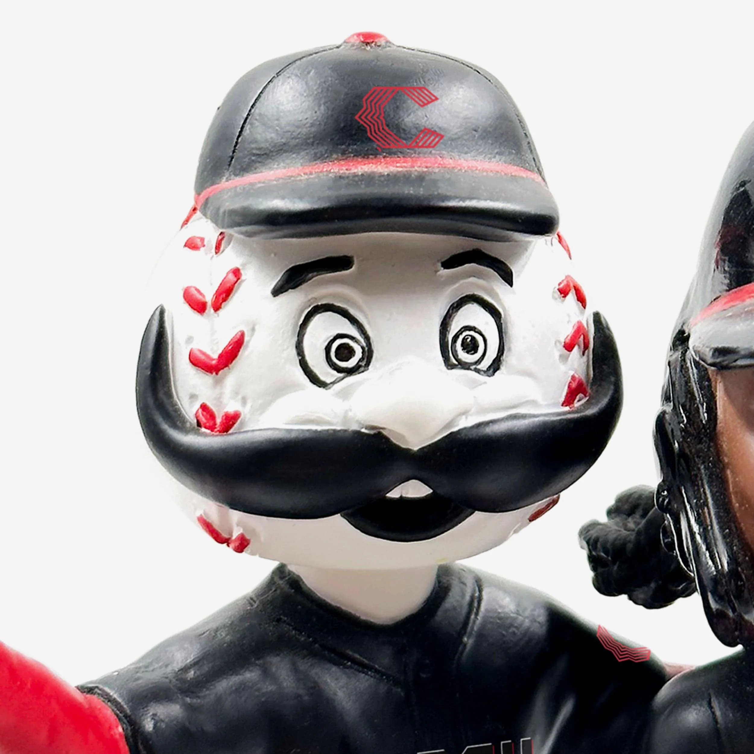 Elly De La Cruz & Mr Redlegs Cincinnati Reds Cycle Celebration Dual Bobblehead - Image 2