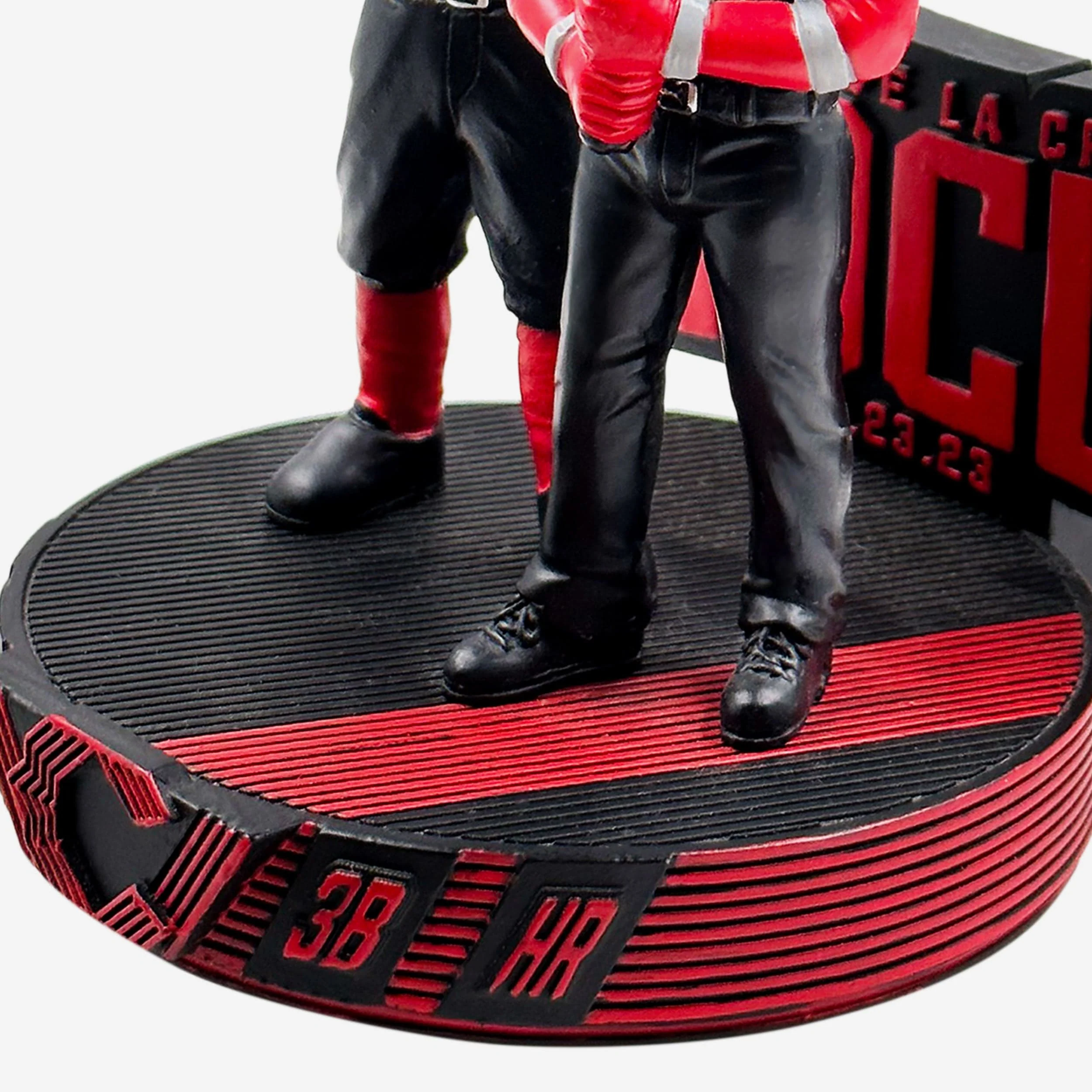 Elly De La Cruz & Mr Redlegs Cincinnati Reds Cycle Celebration Dual Bobblehead - Image 4