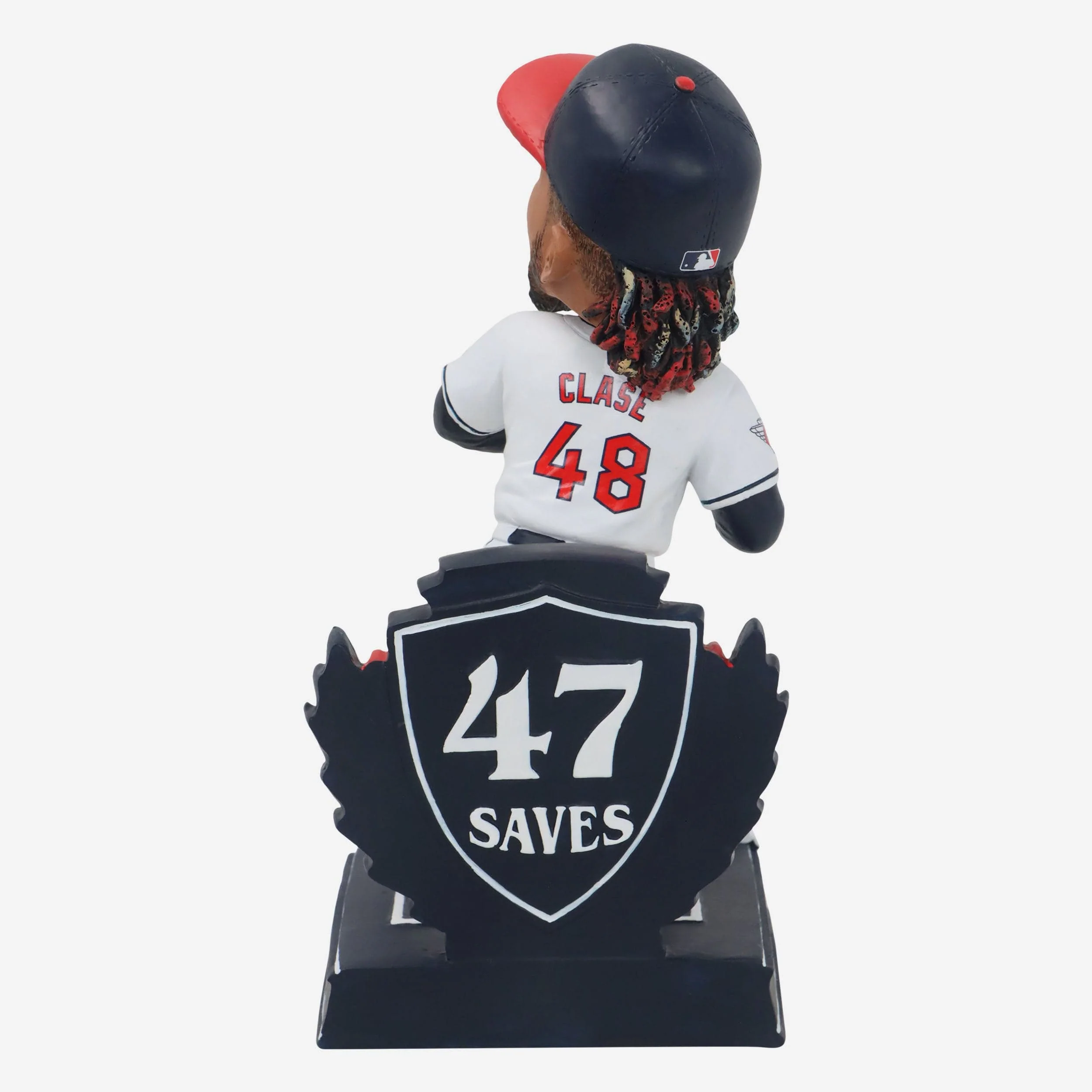 Emmanuel Clase Cleveland Guardians 2024 American League Save Leader Bobblehead - Image 5
