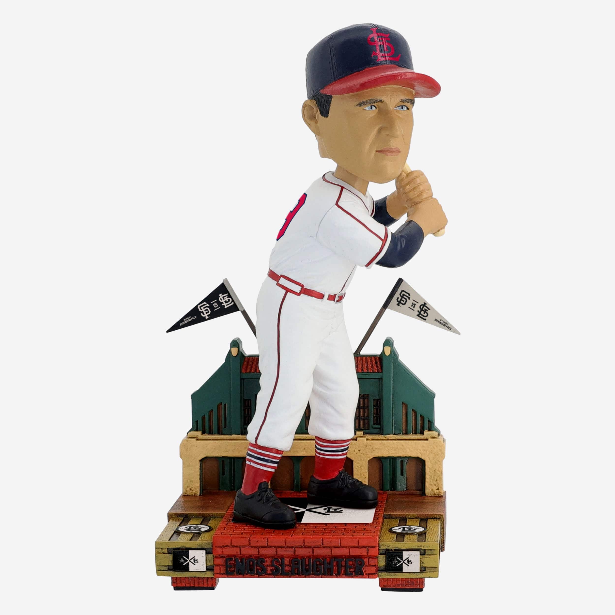 Enos Slaughter St Louis Cardinals 2024 Rickwood Field Game Legend Bobblehead