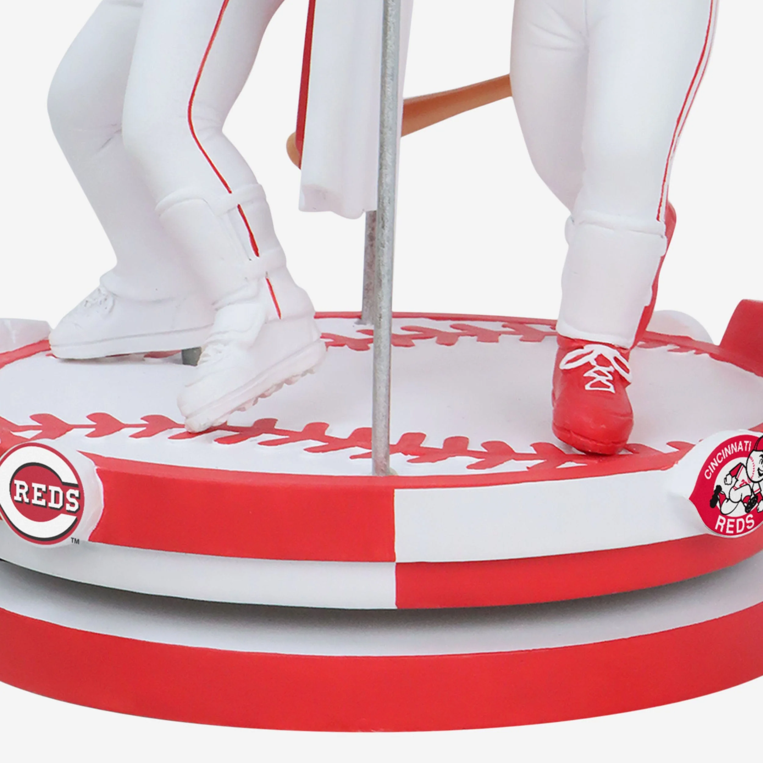 Eric Davis & Elly De La Cruz Cincinnati Reds Famous 44s Dual Spinning Bobblehead - Image 5