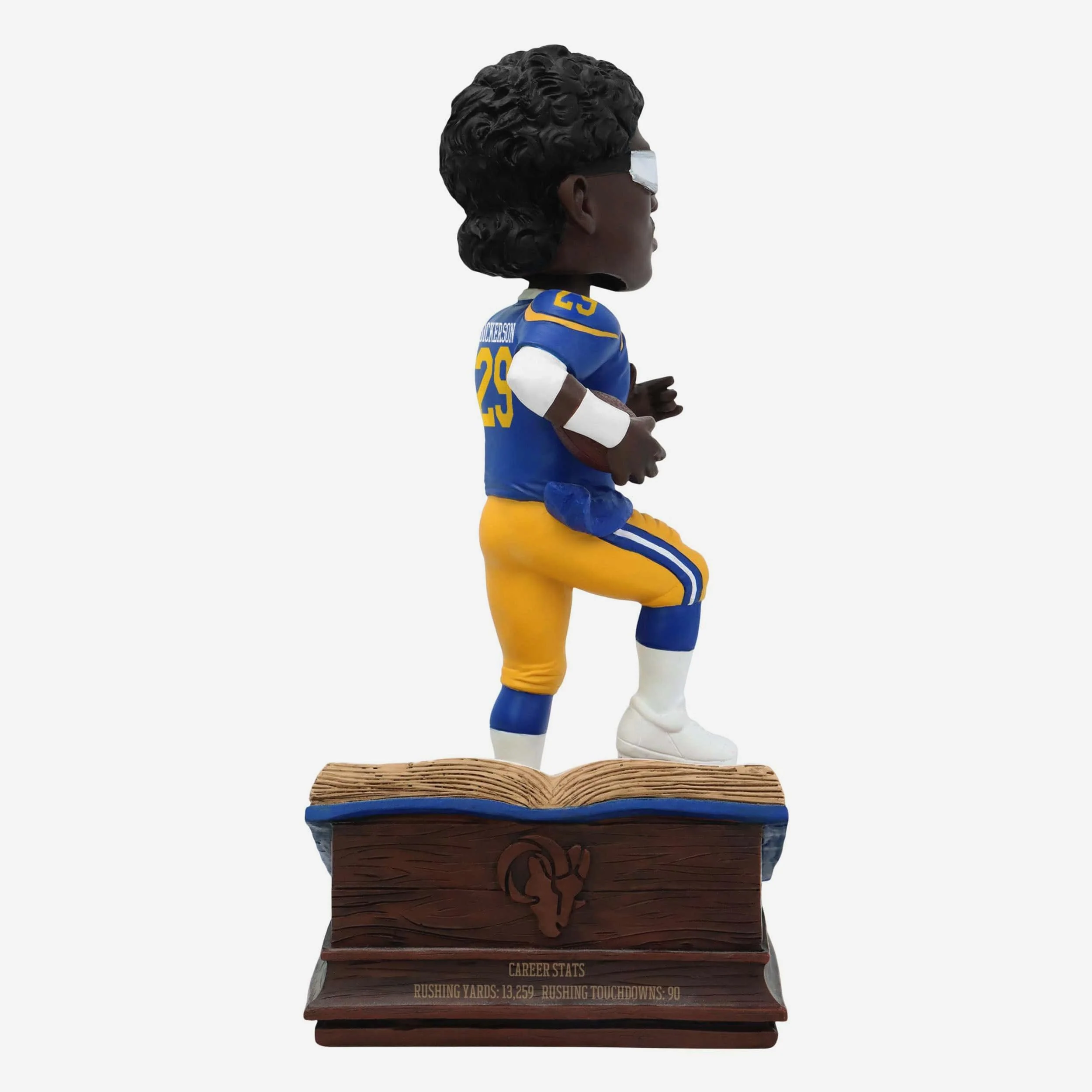 Eric Dickerson Los Angeles Rams Single-Season Rushing Record Book Bobblehead - Image 5