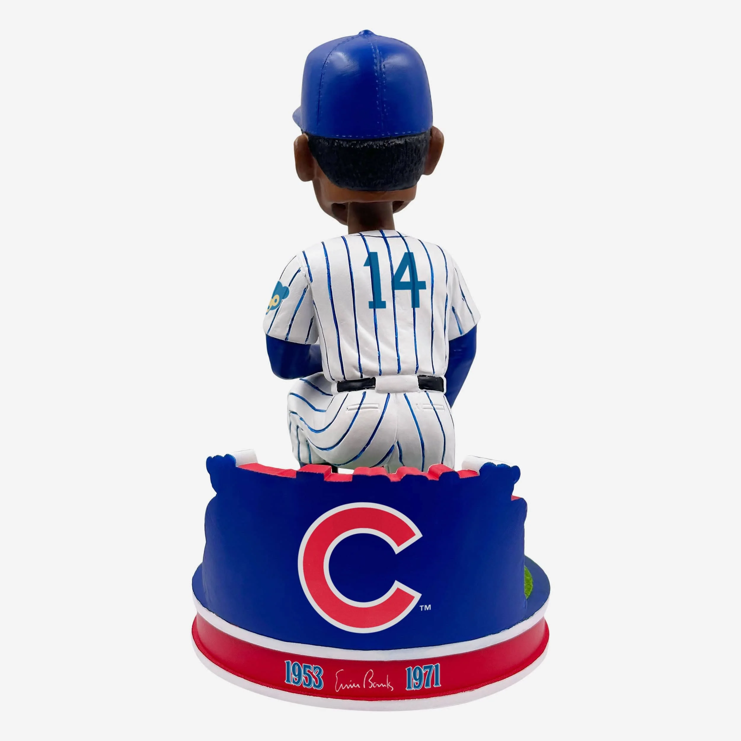 Ernie Banks Chicago Cubs Lets Play Two Bobblehead - Image 5