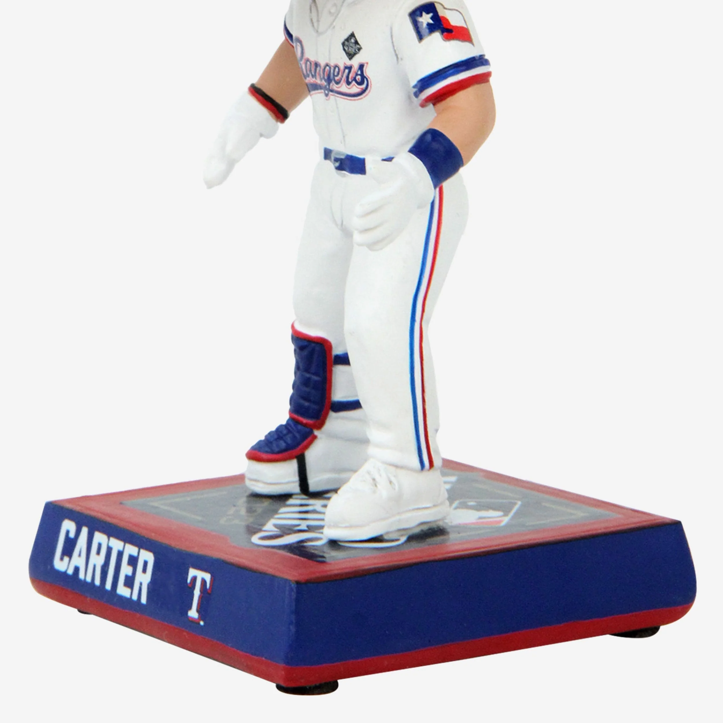 Evan Carter Texas Rangers World Series Mini Bighead Bobblehead - Image 3