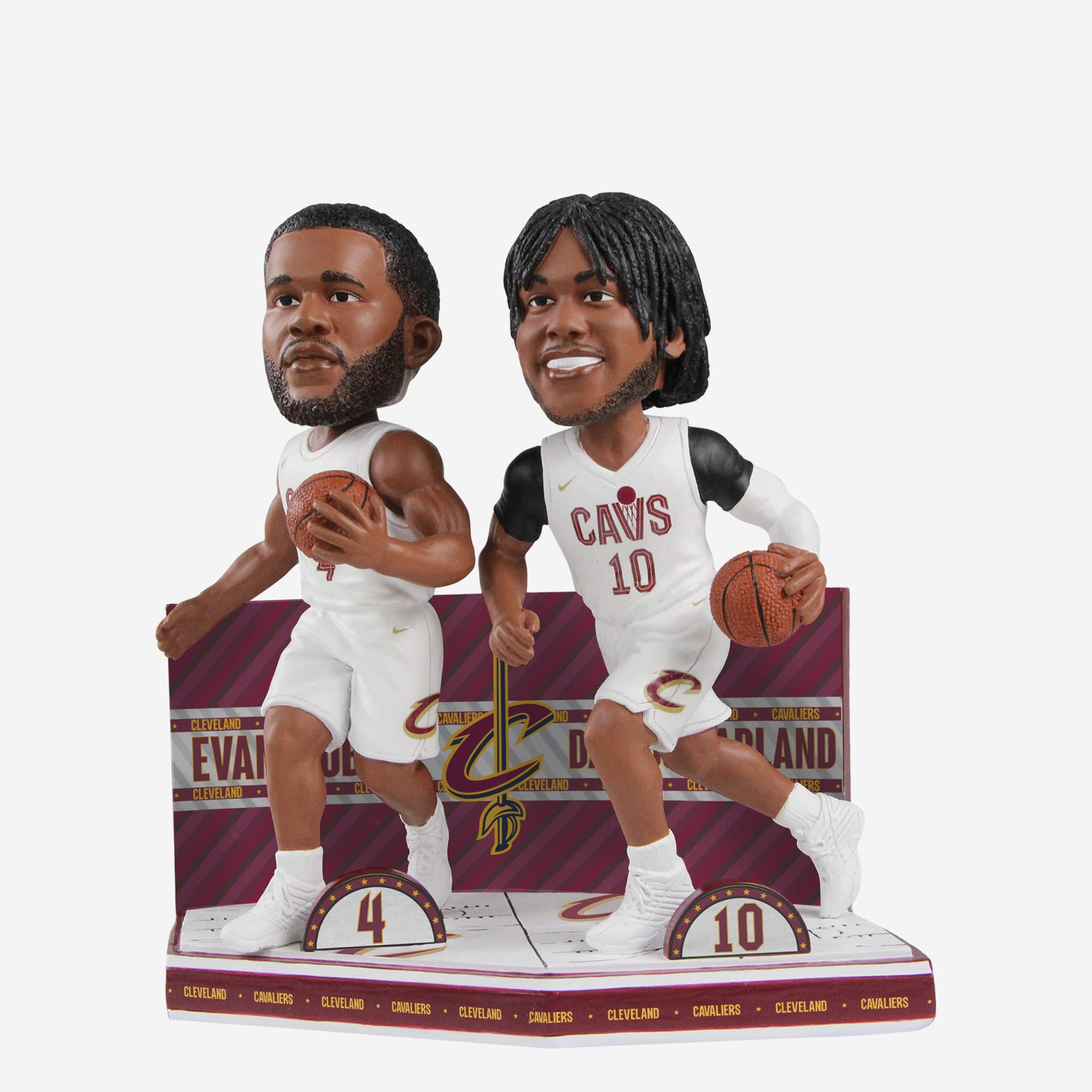 Evan Mobley & Darius Garland Cleveland Cavaliers Bobblemate Dual Bobblehead