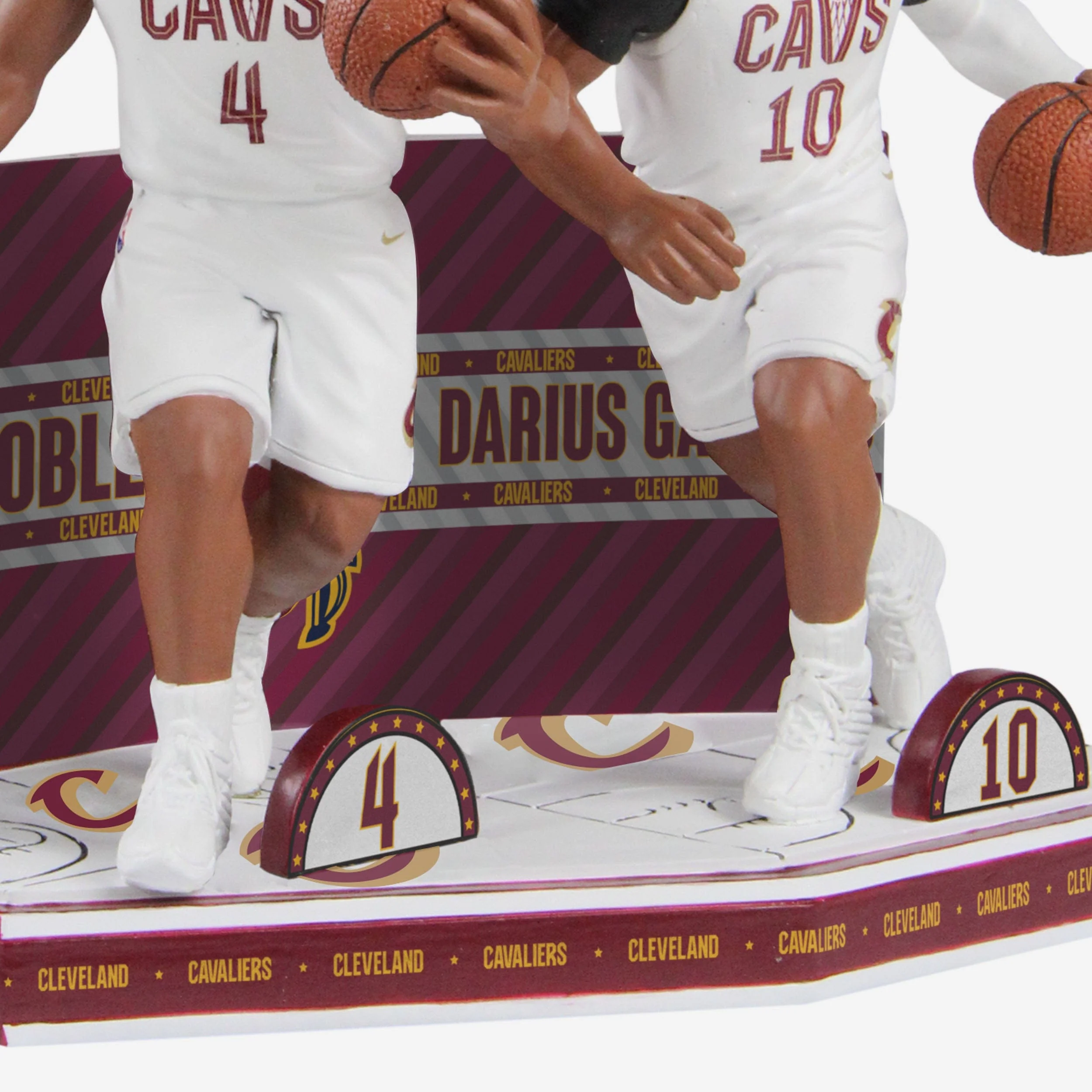 Evan Mobley & Darius Garland Cleveland Cavaliers Bobblemate Dual Bobblehead - Image 4