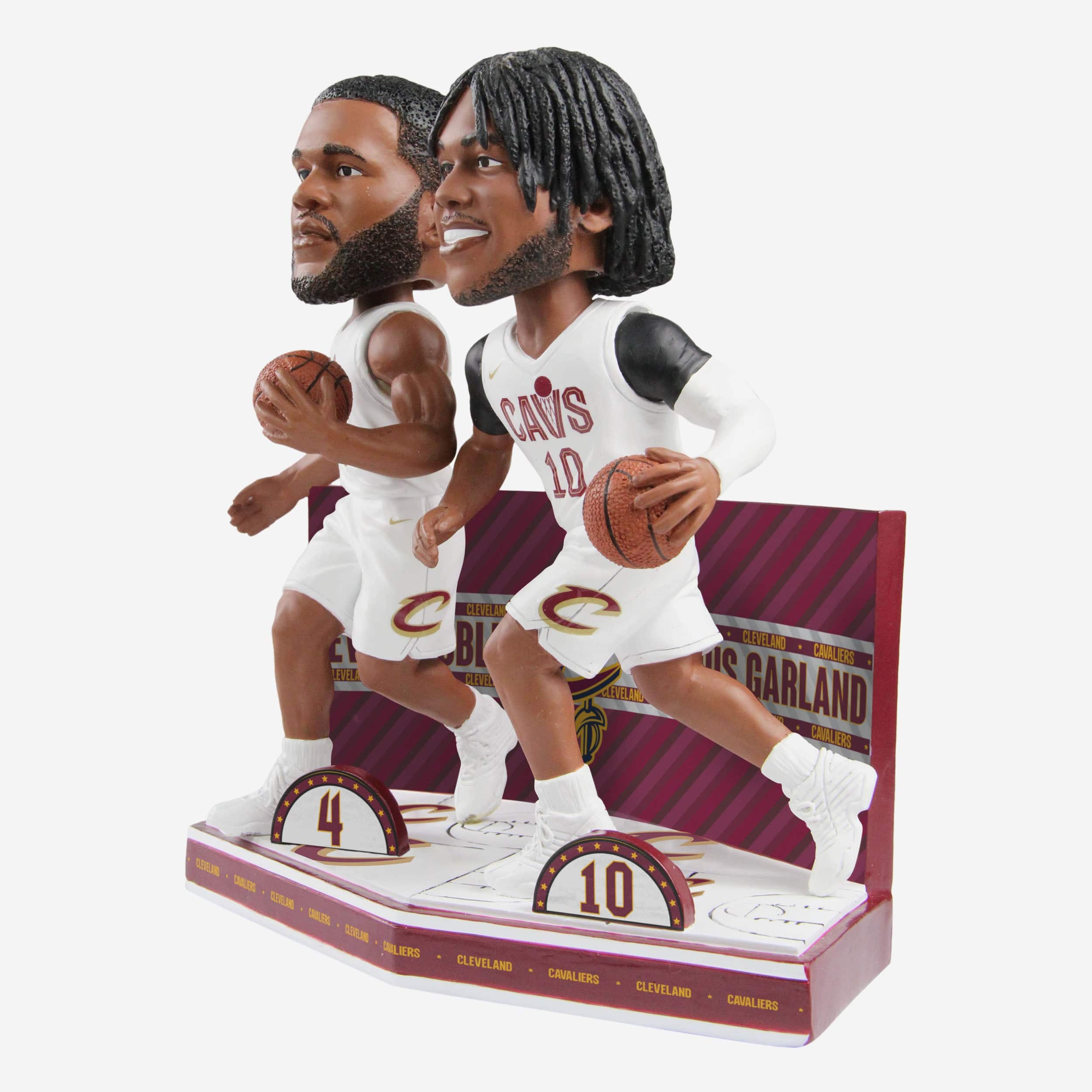 Evan Mobley & Darius Garland Cleveland Cavaliers Bobblemate Dual Bobblehead - Image 5