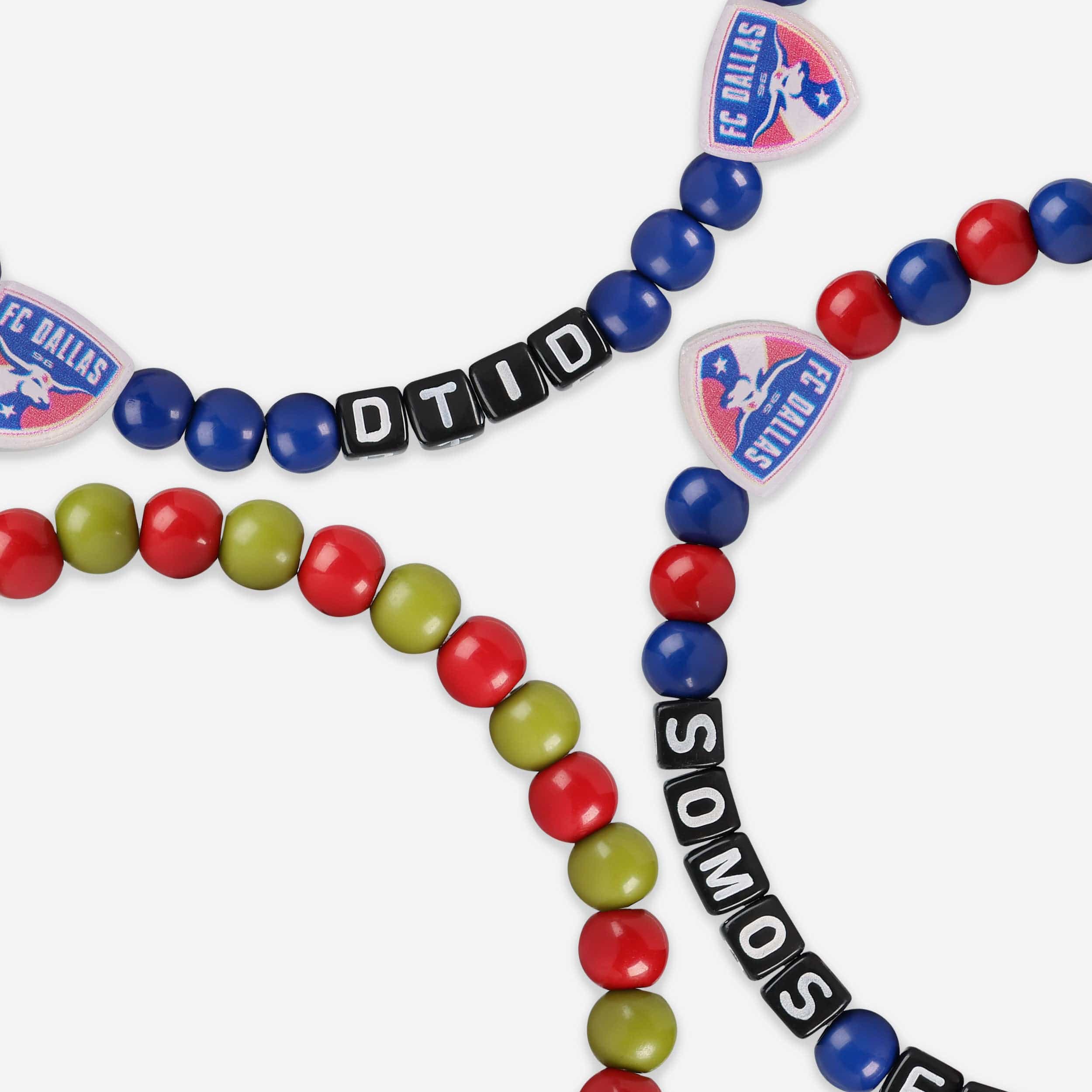 FC Dallas 3 Pack Beaded Friendship Bracelet - Image 2