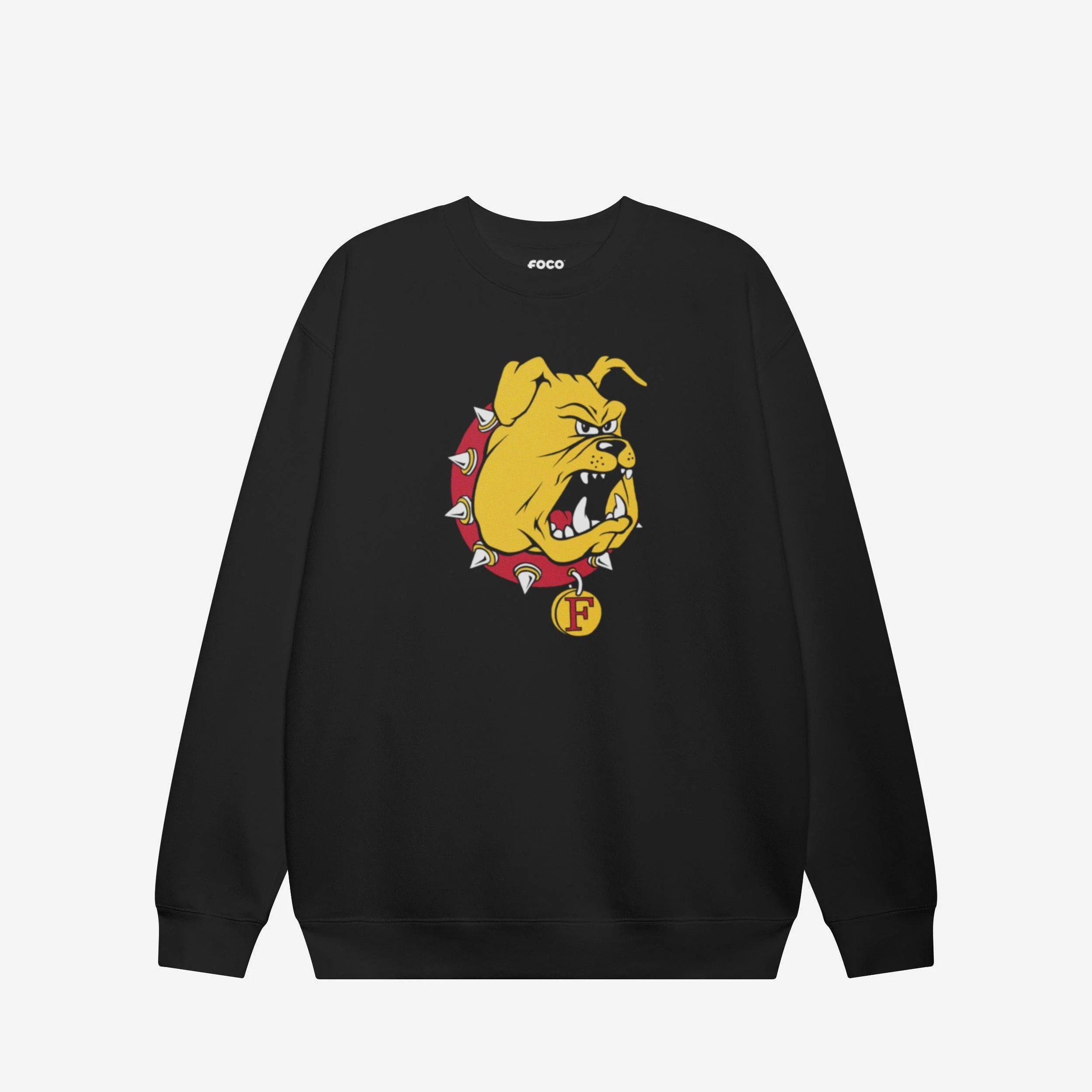 Ferris State Bulldogs Primary Logo Crew Neck Sweatshirt - Image 3
