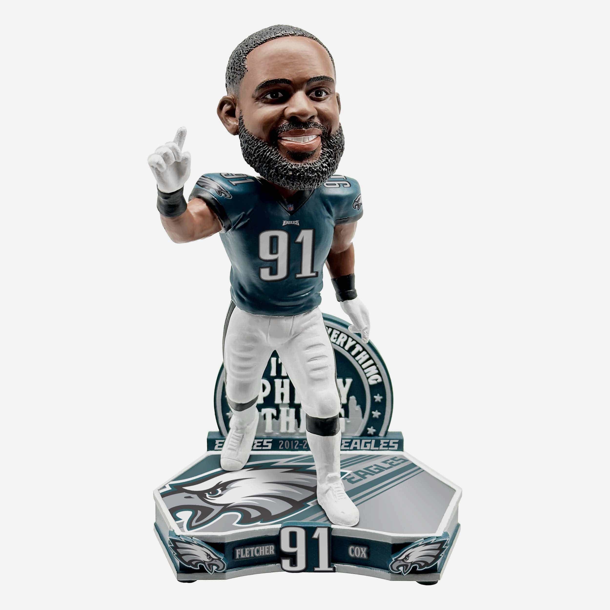 Fletcher Cox Philadelphia Eagles Retirement Bobblehead