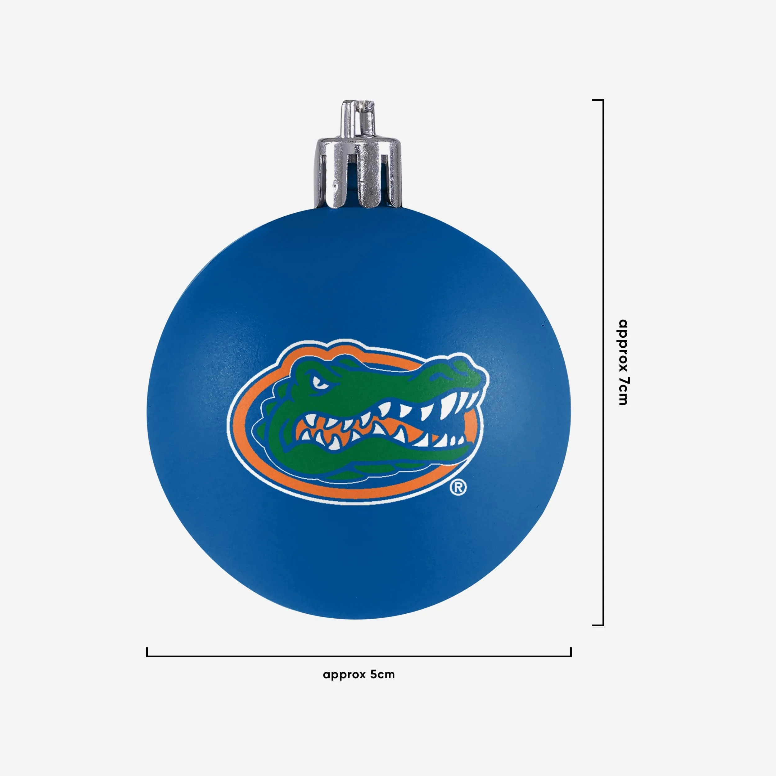 Florida Gators 12 Pack Plastic Ball Ornament Set - Image 3