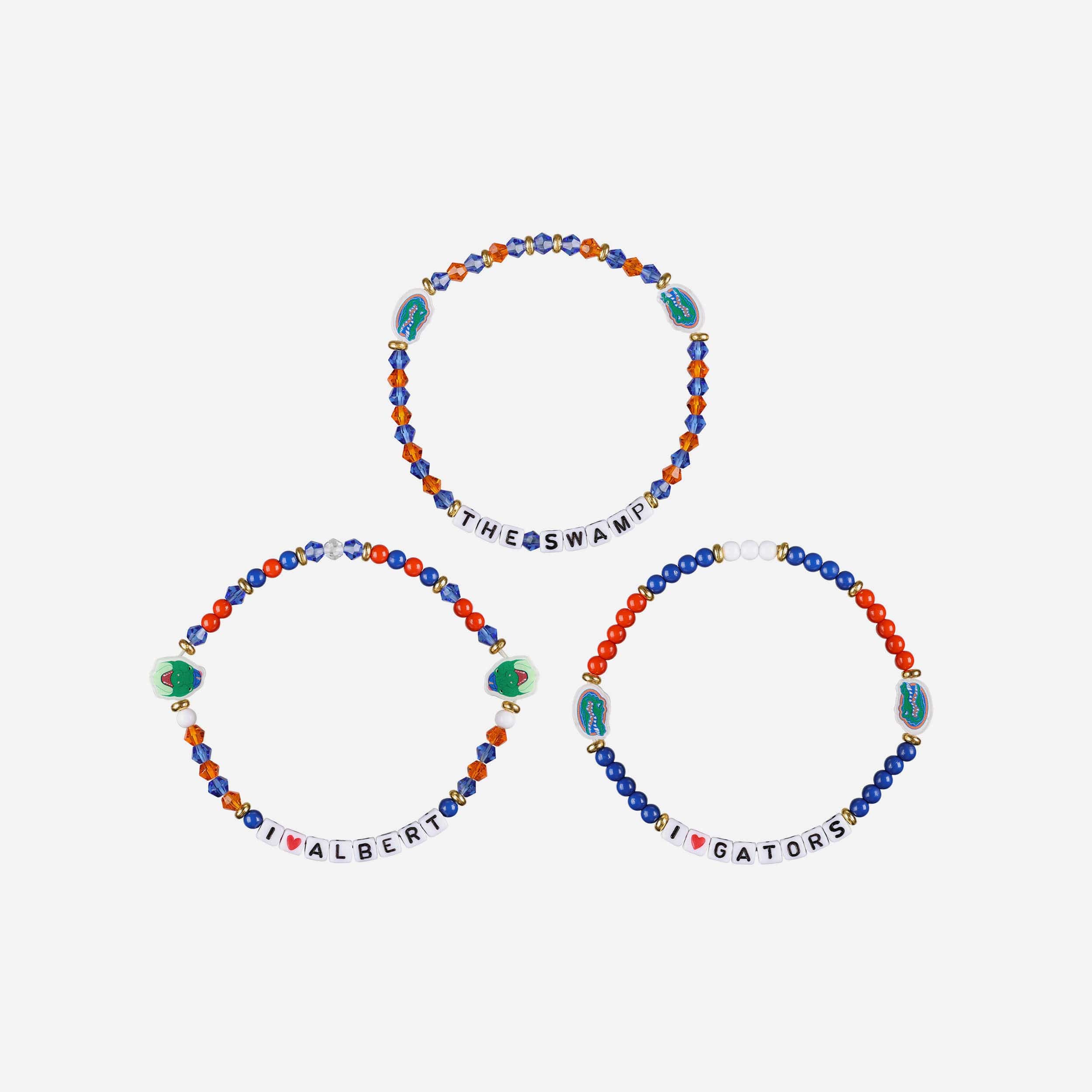 Florida Gators 3 Pack Friendship Bracelet - Image 3