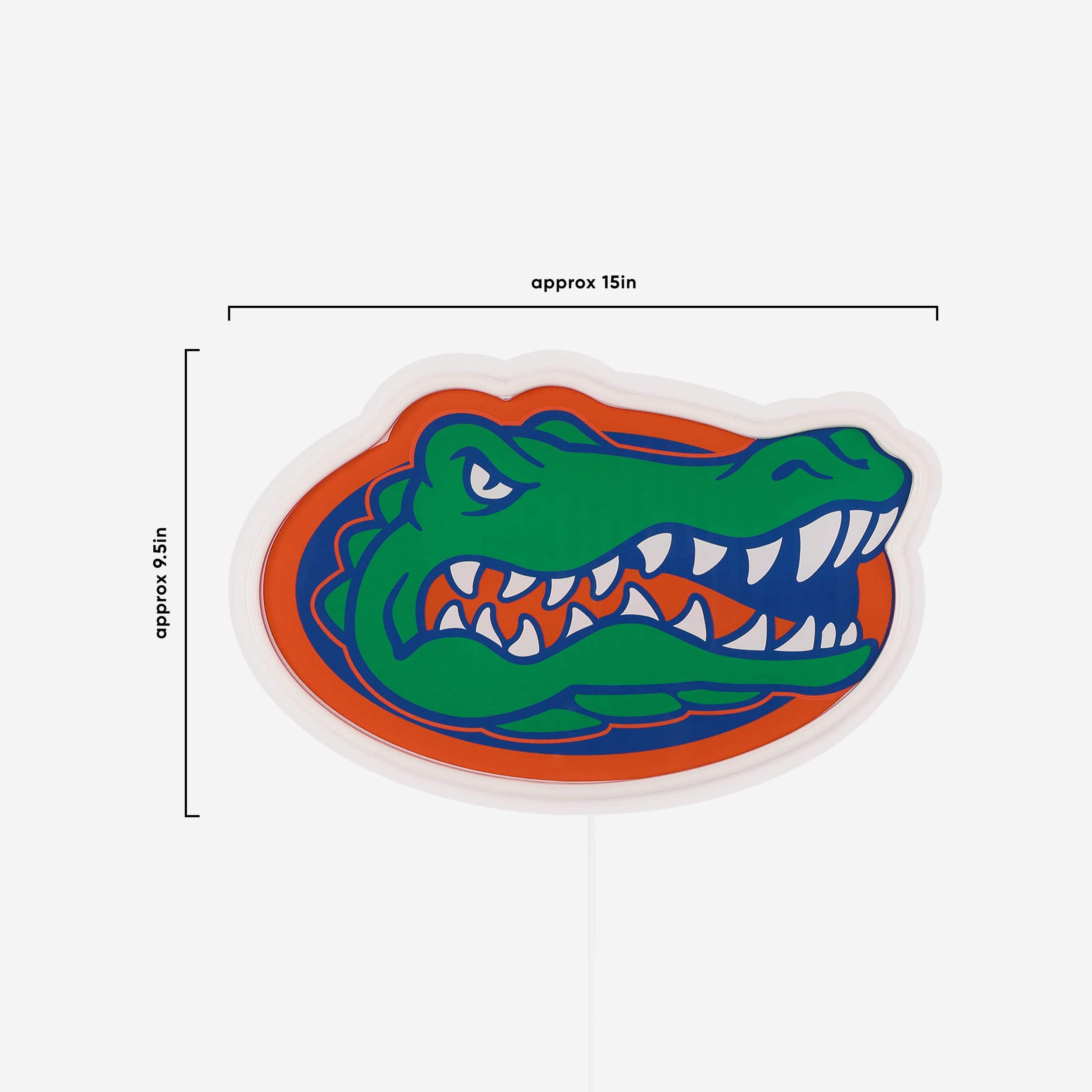 Florida Gators LED Neon Light Up Team Logo Sign - Image 5