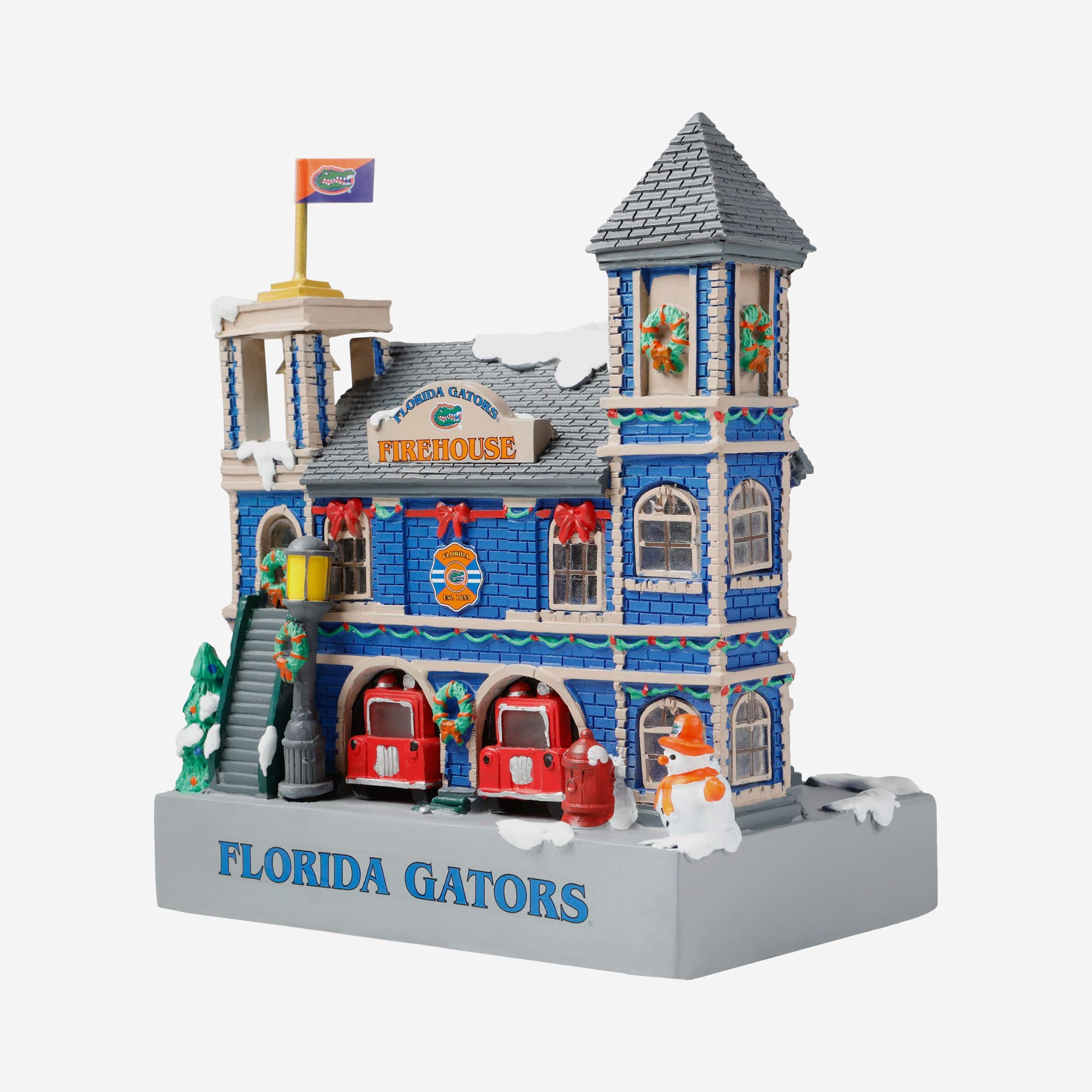 Florida Gators Light Up Resin Team Firehouse - Image 4