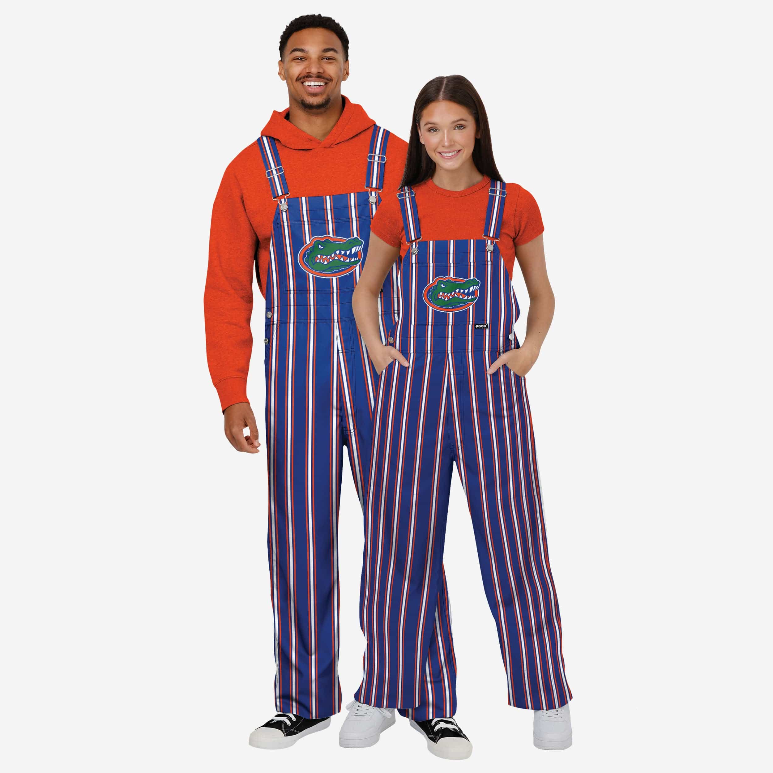 Florida Gators Mens Sideline Spirit Bib Overalls - Image 3