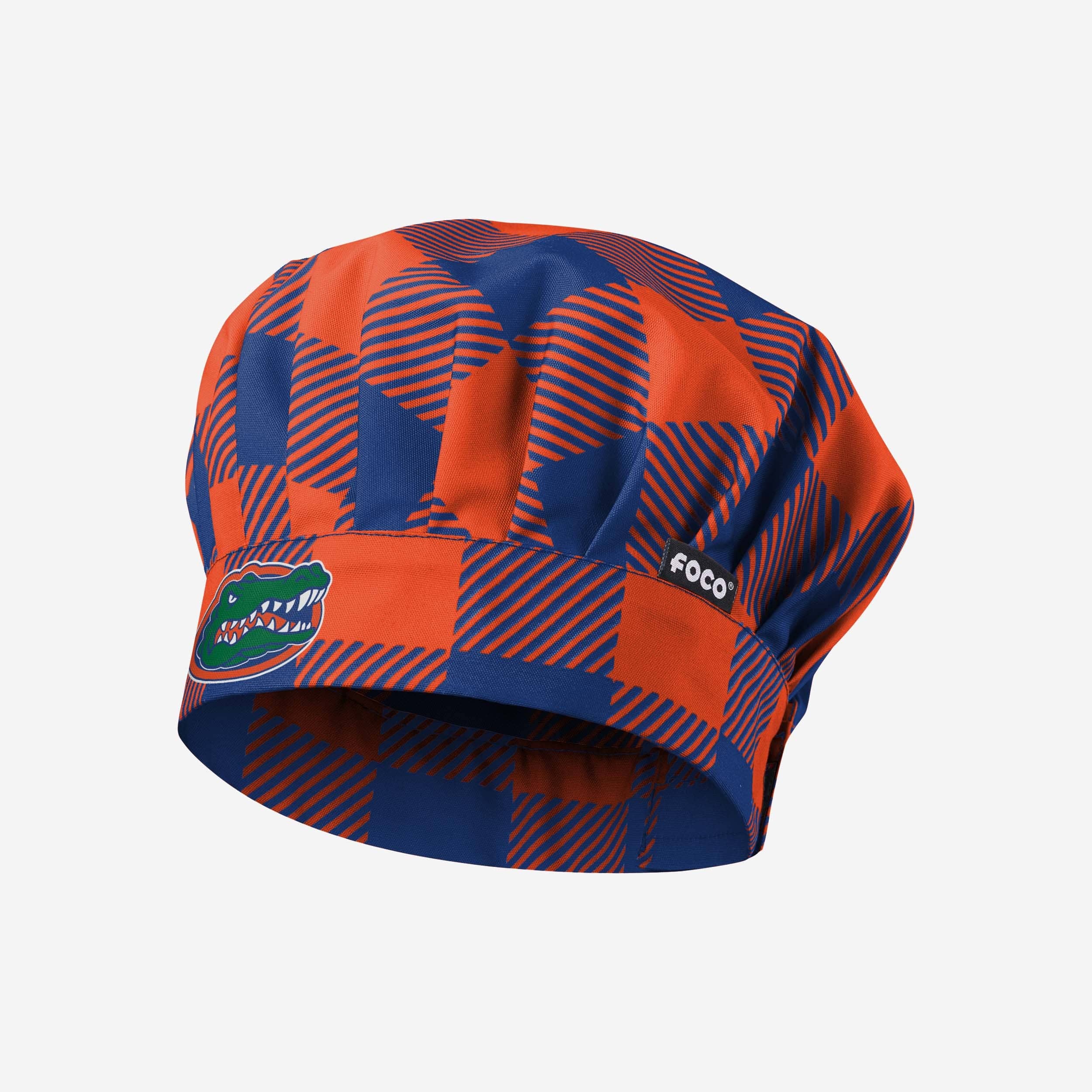Florida Gators Plaid Chef Hat