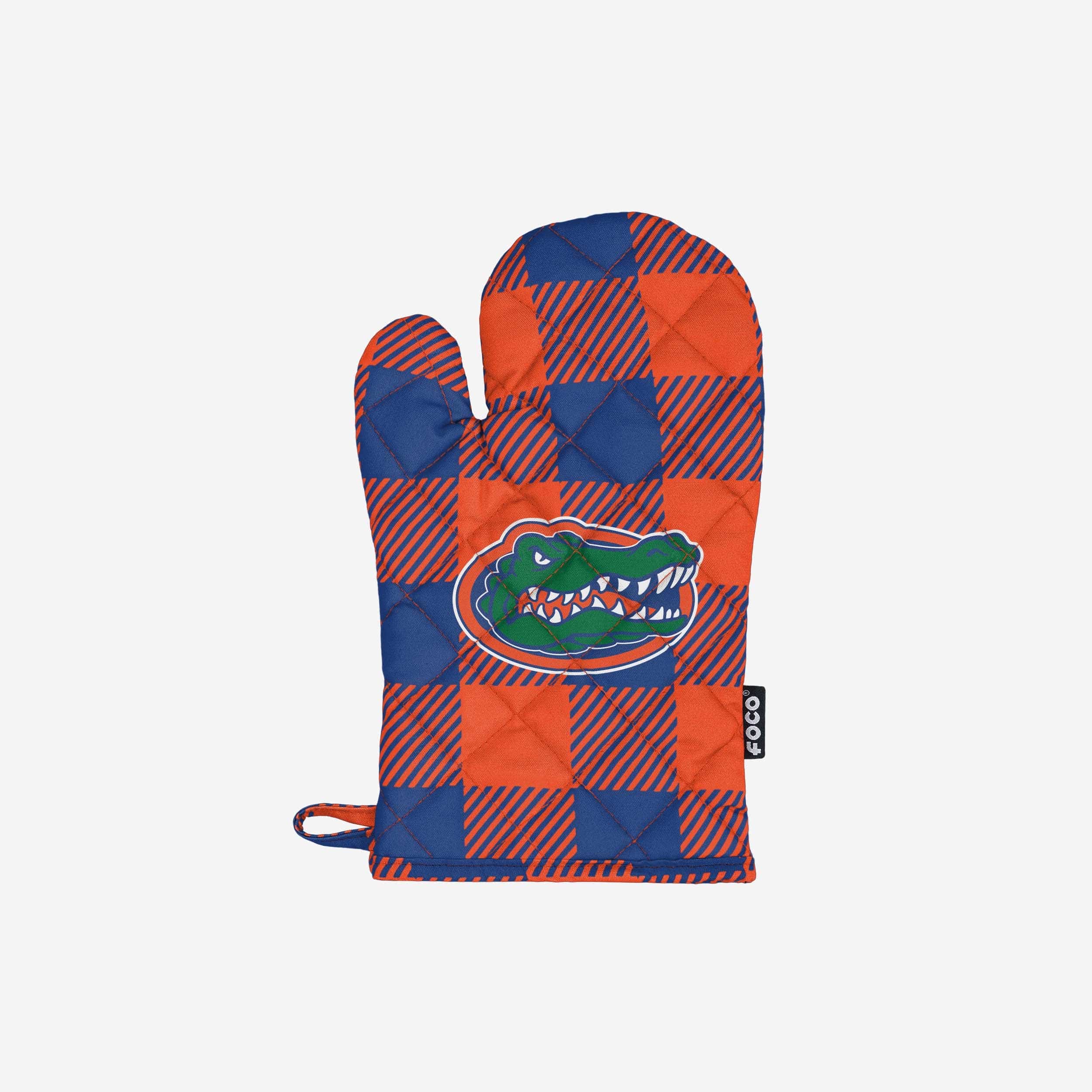 Florida Gators Plaid Oven Mitt