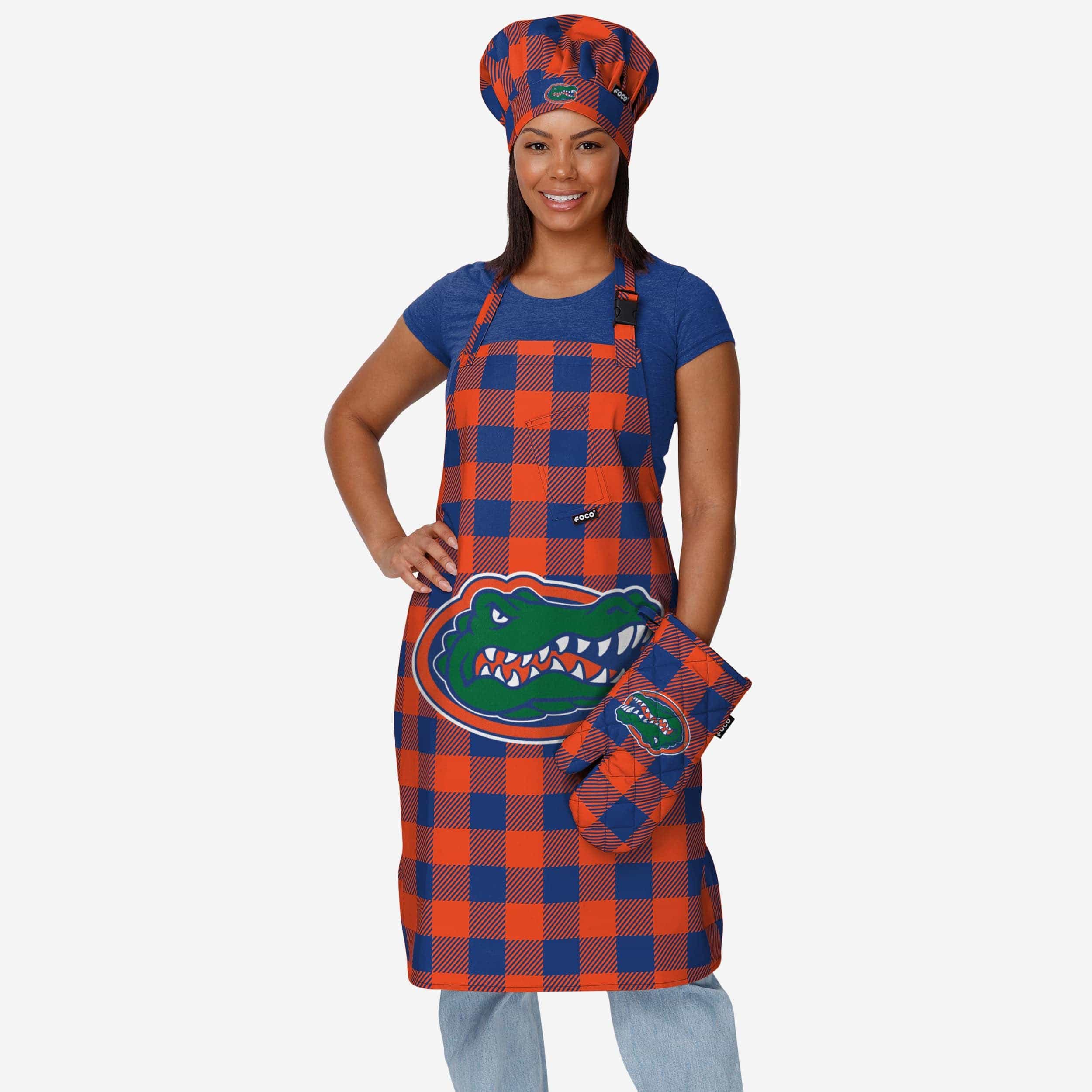 Florida Gators Plaid Oven Mitt - Image 2