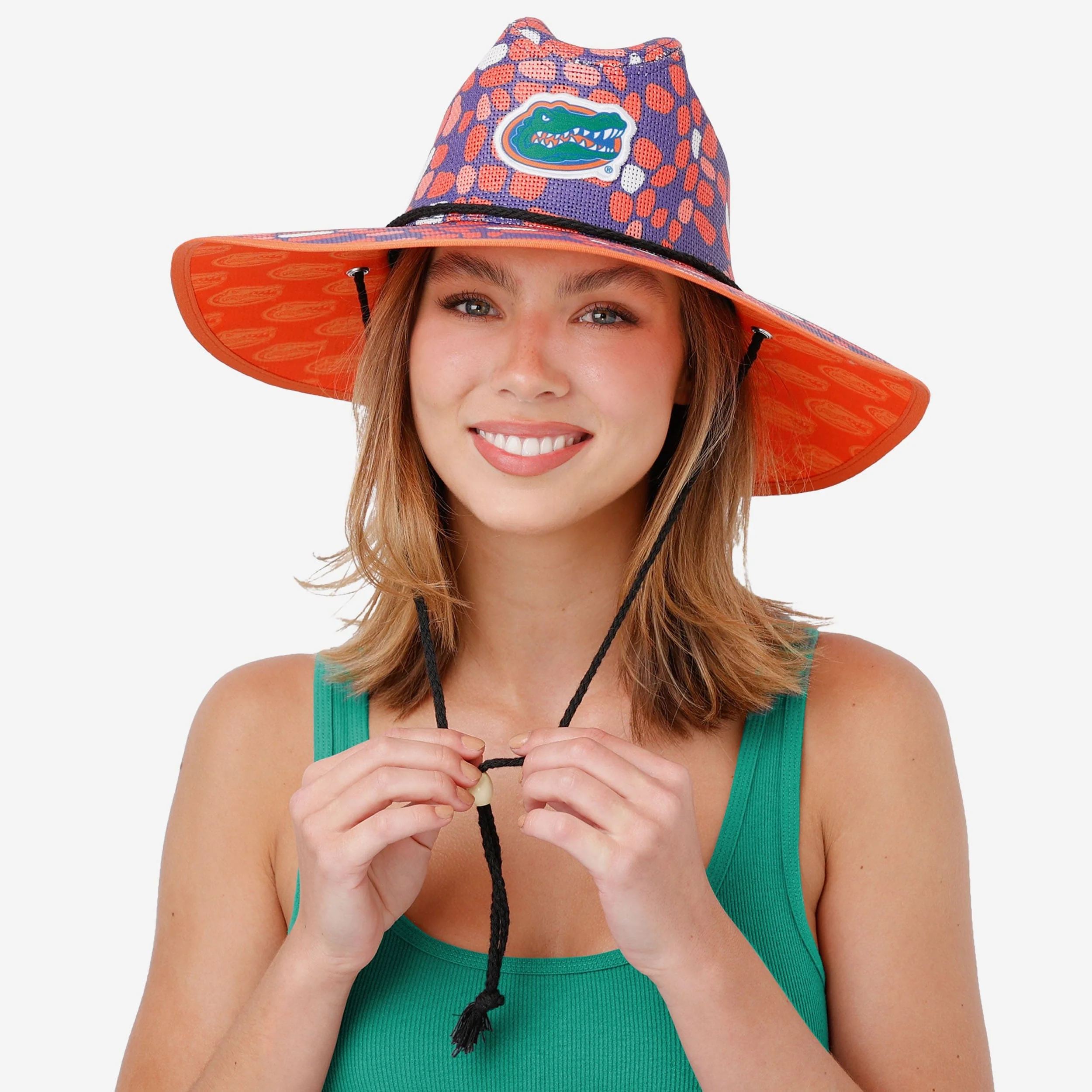 Florida Gators Thematic Straw Hat - Image 4