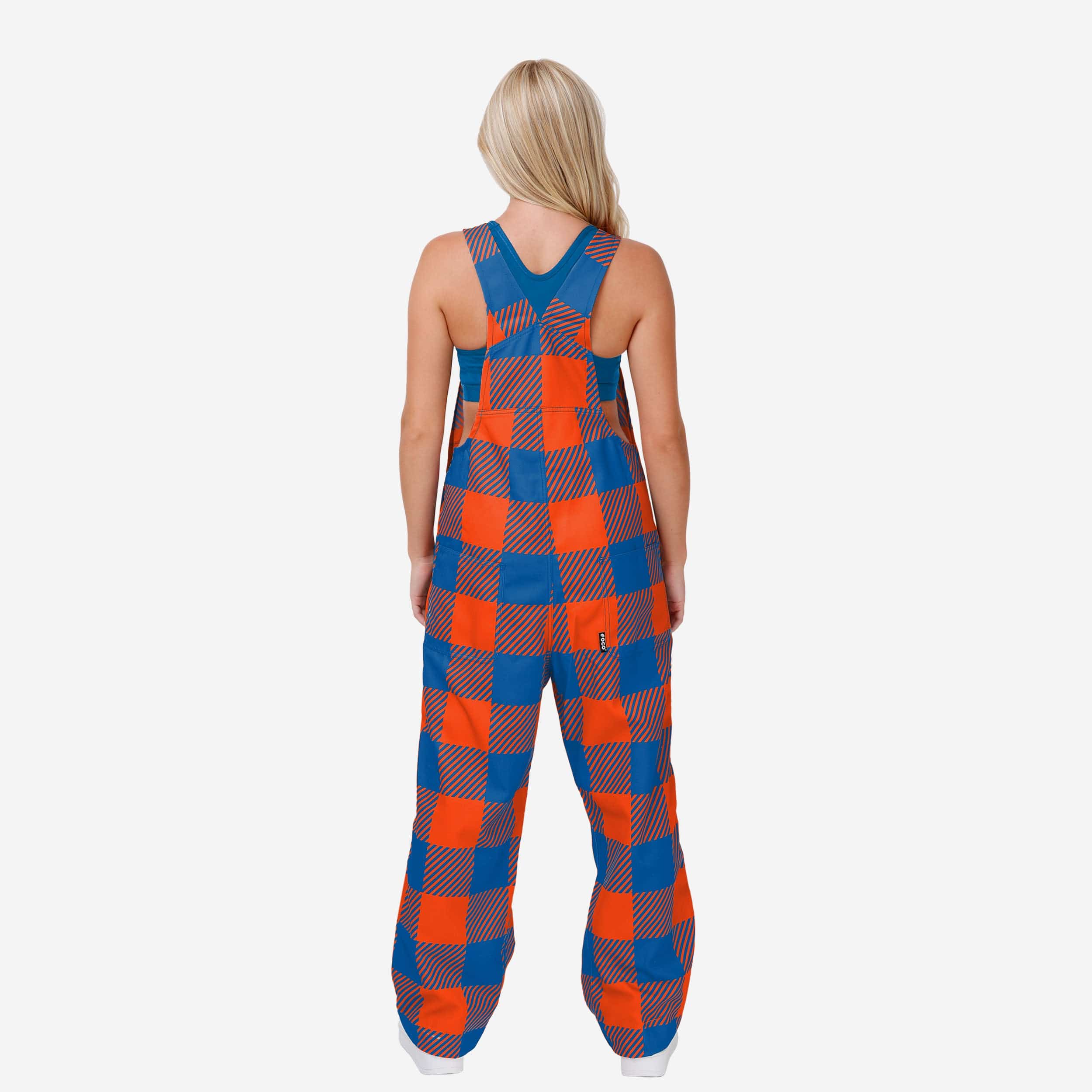 Florida Gators Womens Plaid Bib Overalls - Image 2