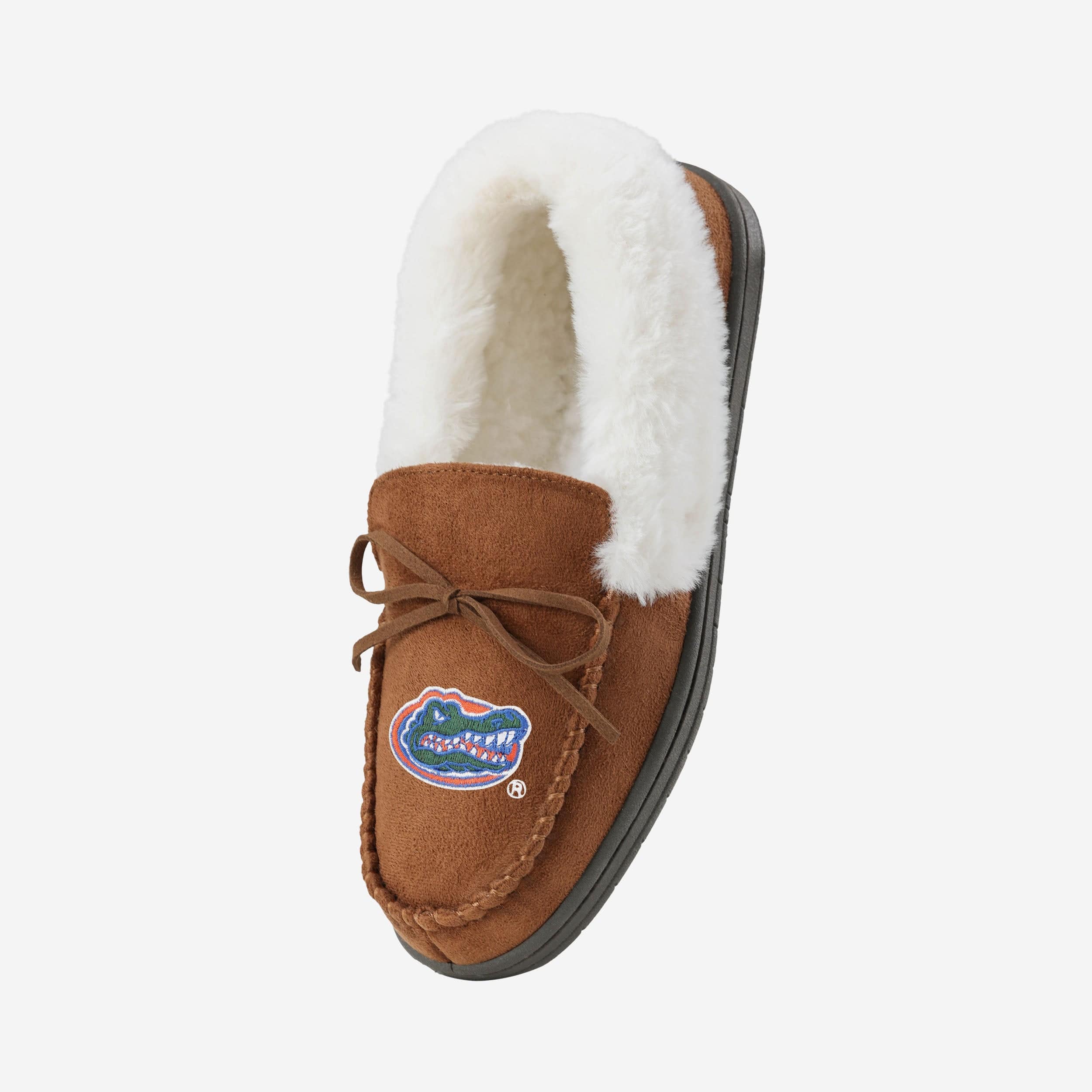 Florida Gators Womens Tan Moccasin Slipper - Image 2
