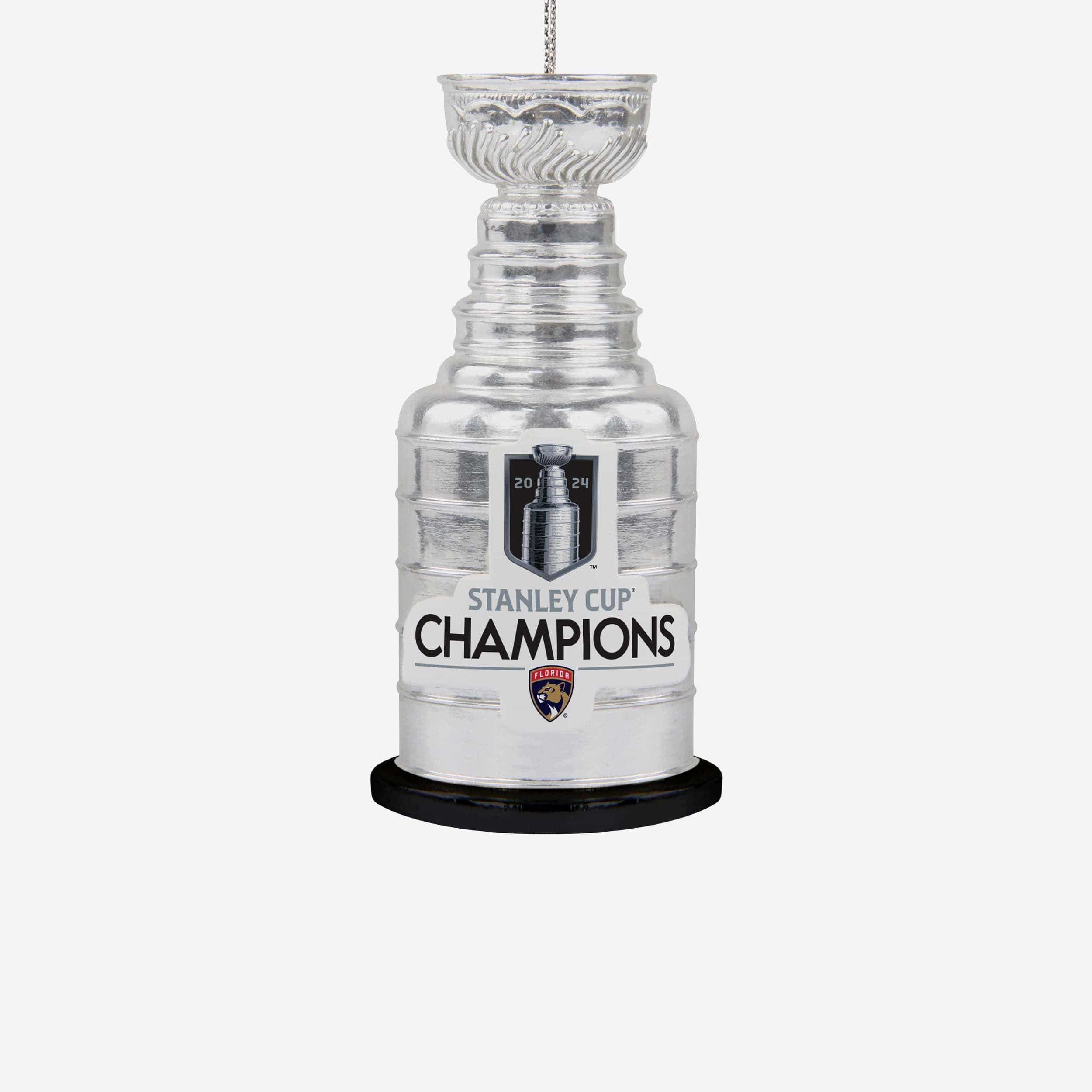 Florida Panthers 2024 Stanley Cup Champions Trophy Ornament