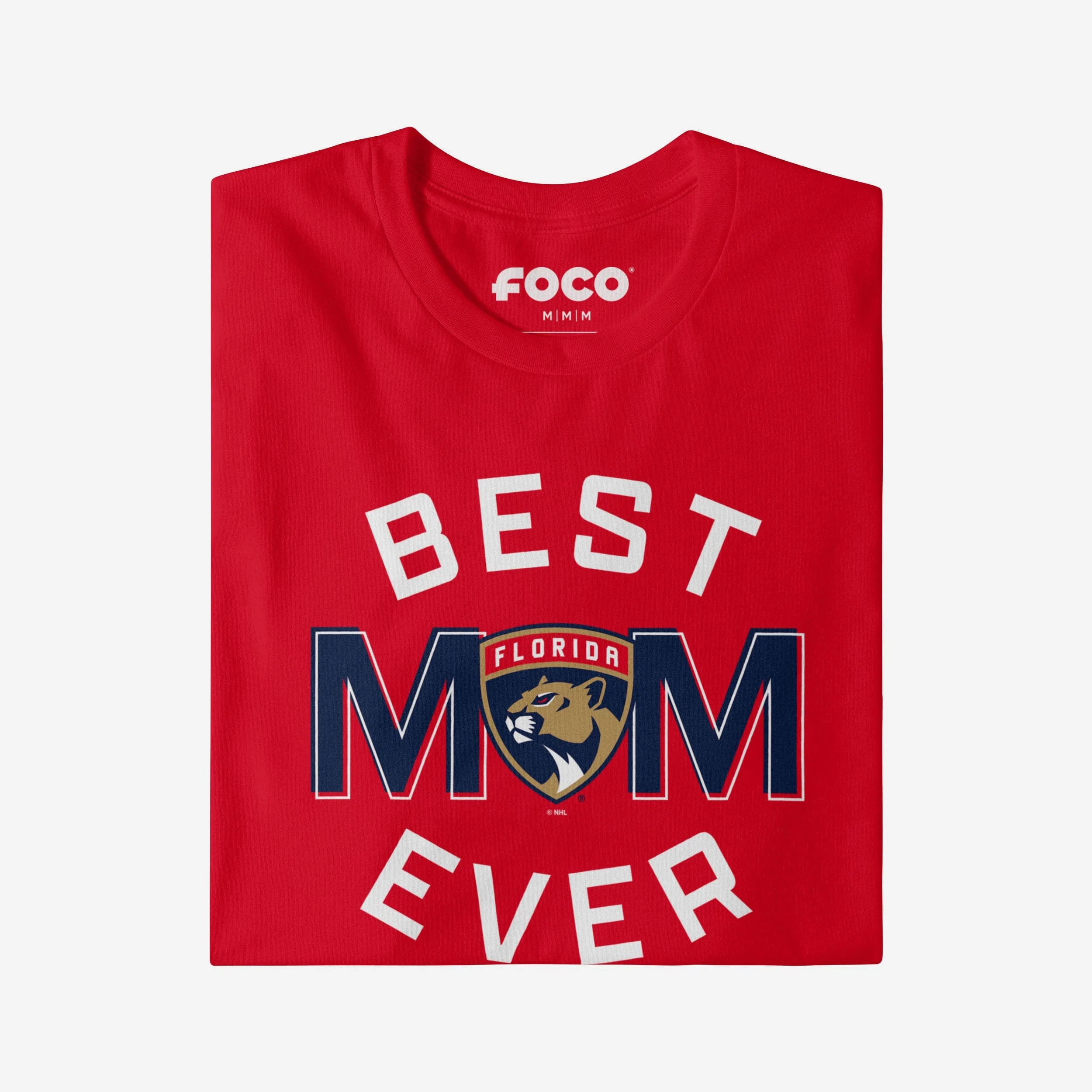 Florida Panthers Best Mom Ever Arched T-Shirt - Image 3