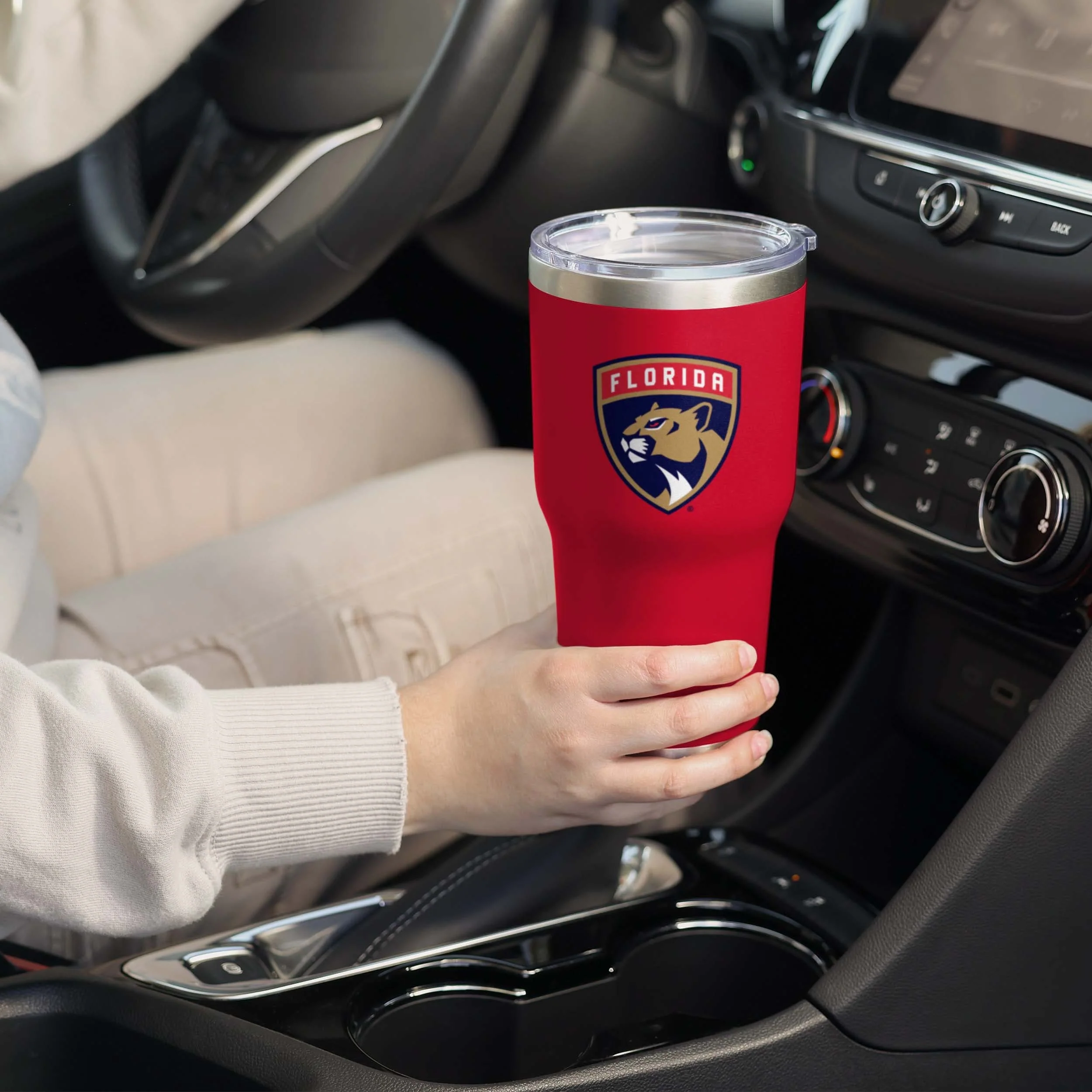 Florida Panthers Team Logo 30 oz Tumbler - Image 2