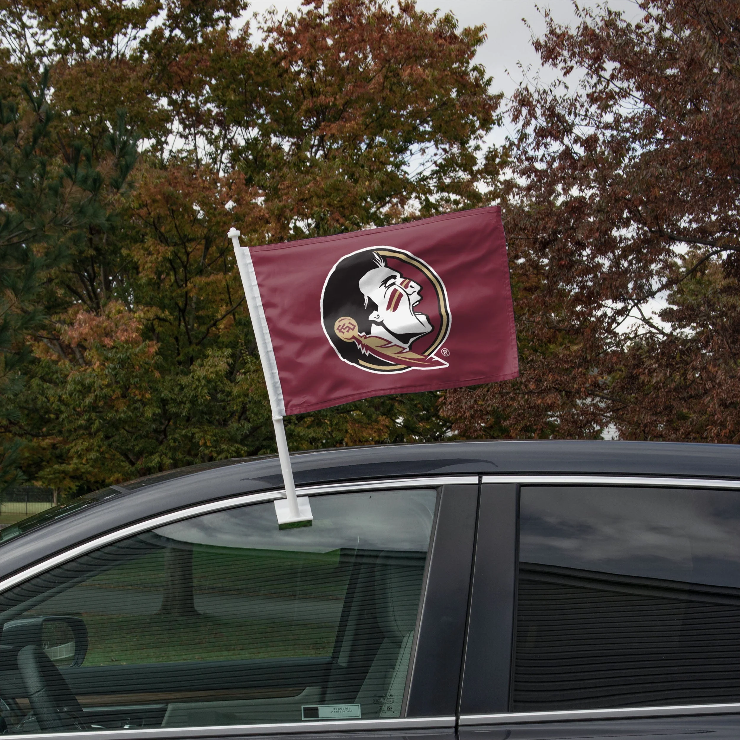Florida State Seminoles 2 Pack Solid Car Flag - Image 2
