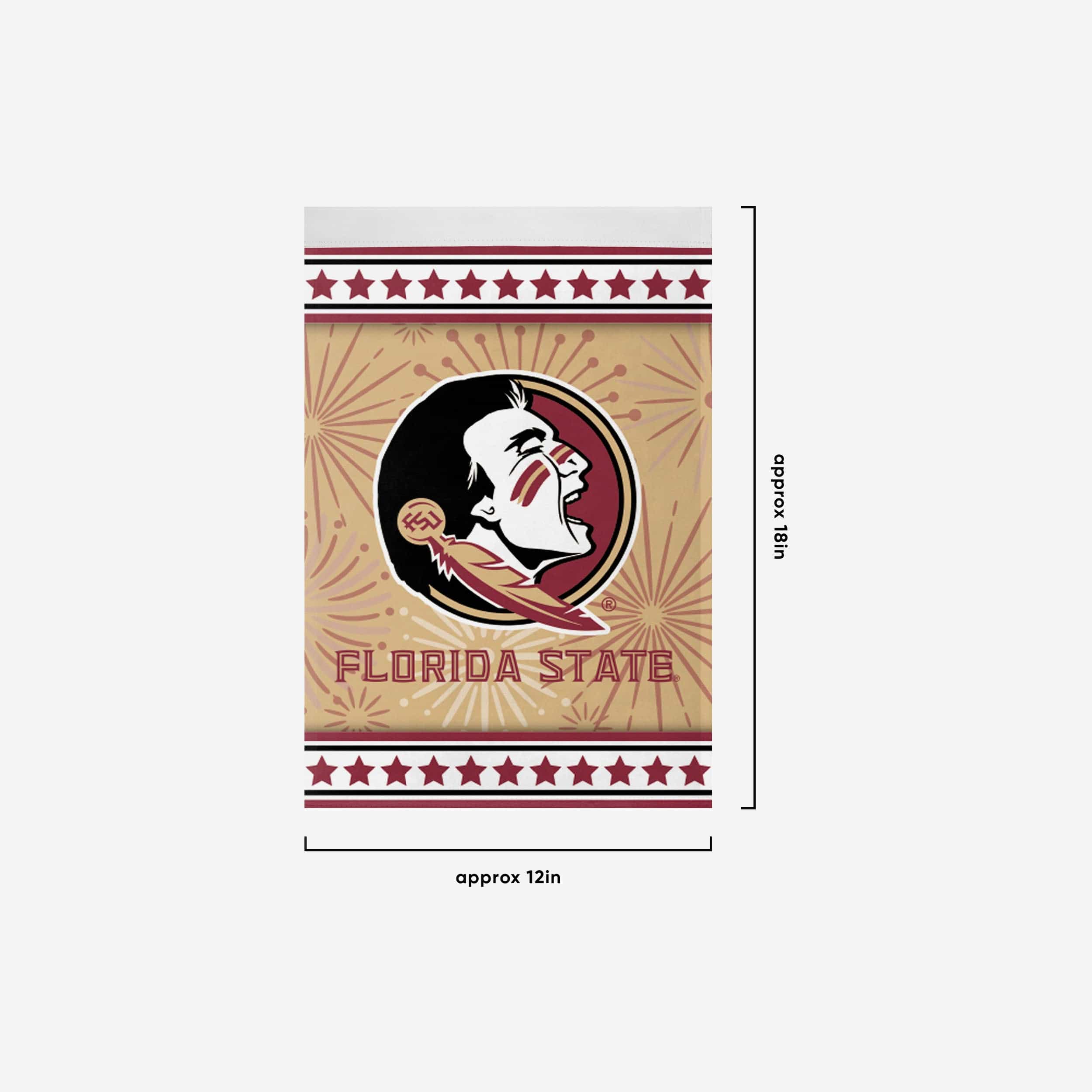 Florida State Seminoles Americana Garden Flag - Image 3