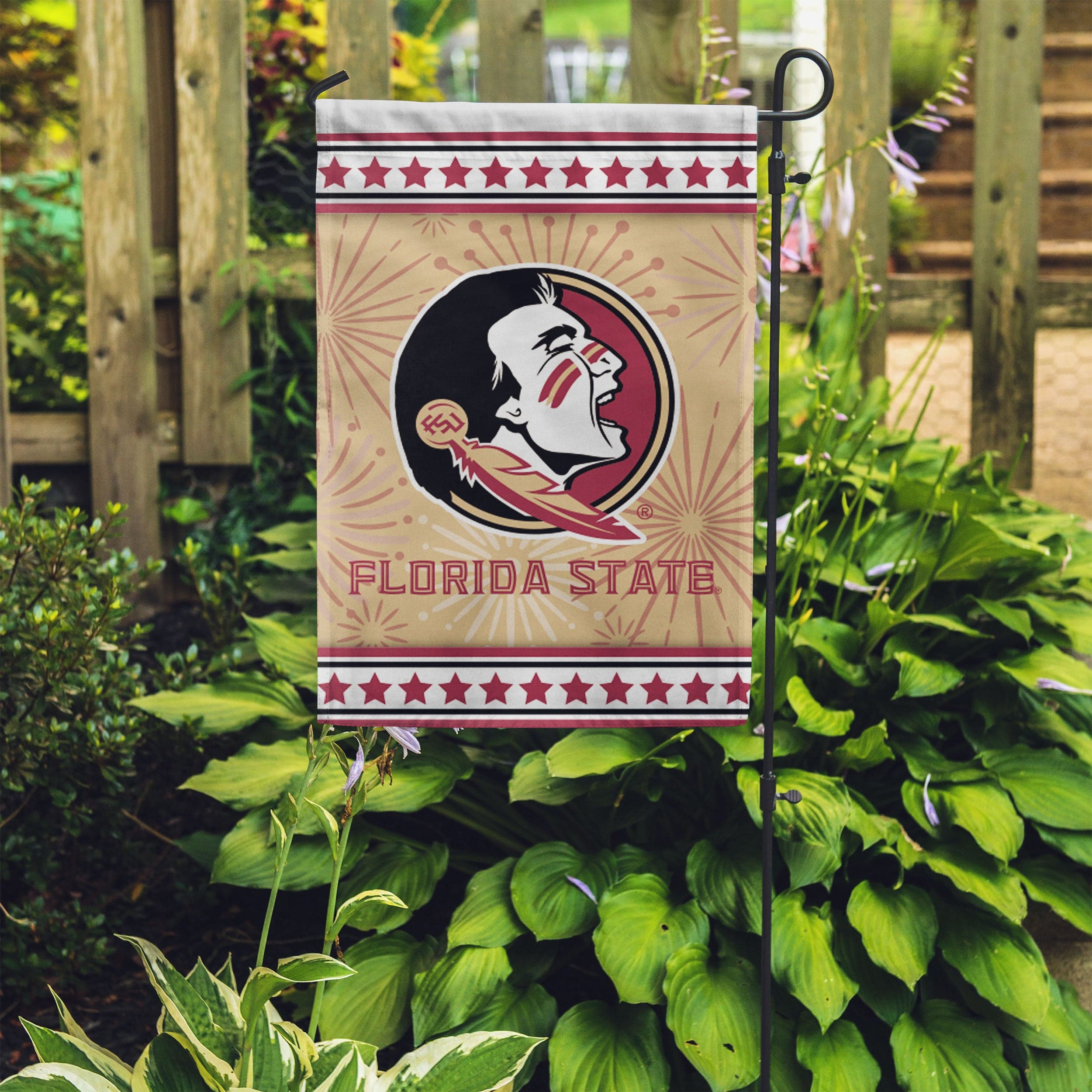 Florida State Seminoles Americana Garden Flag - Image 4