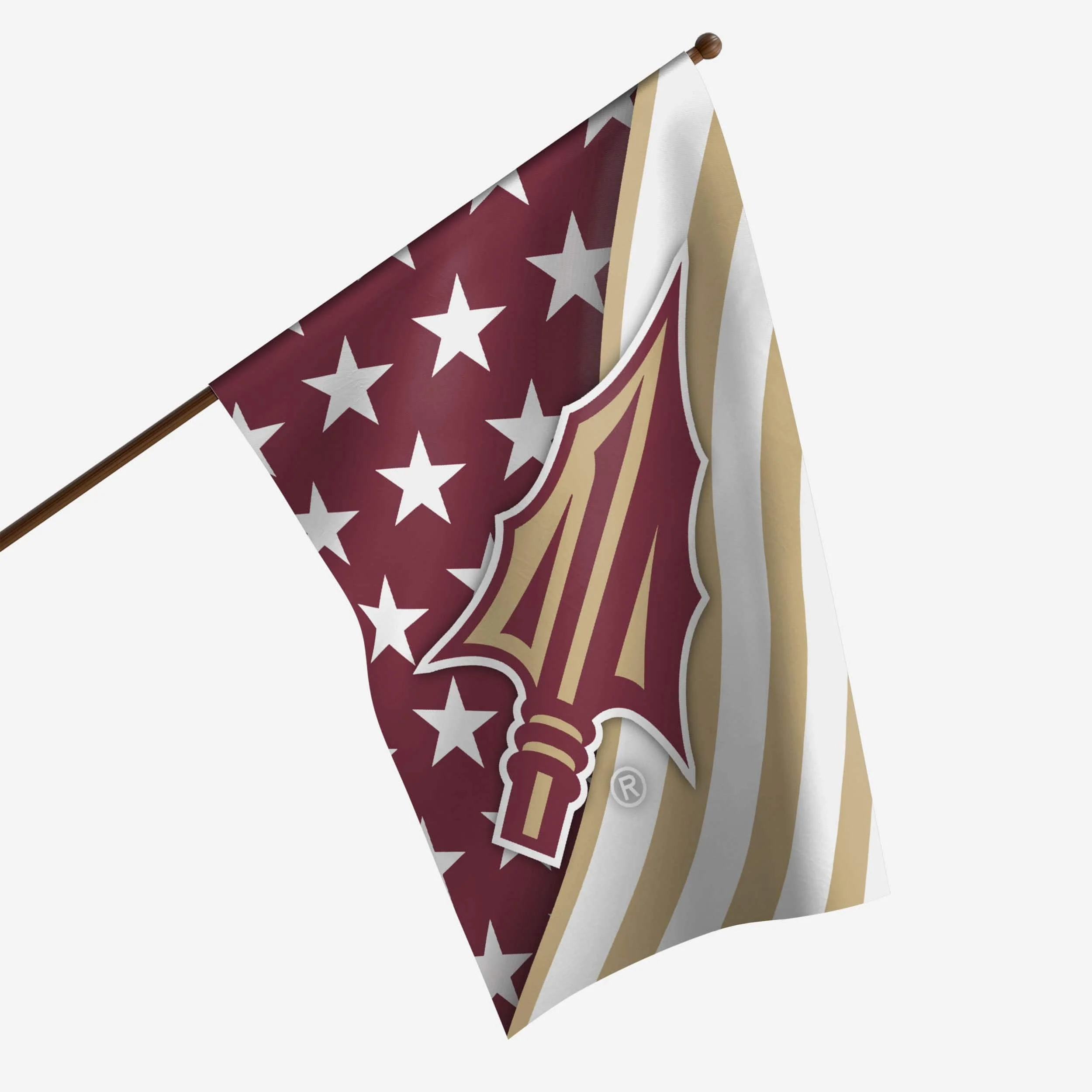 Florida State Seminoles Americana Vertical Flag