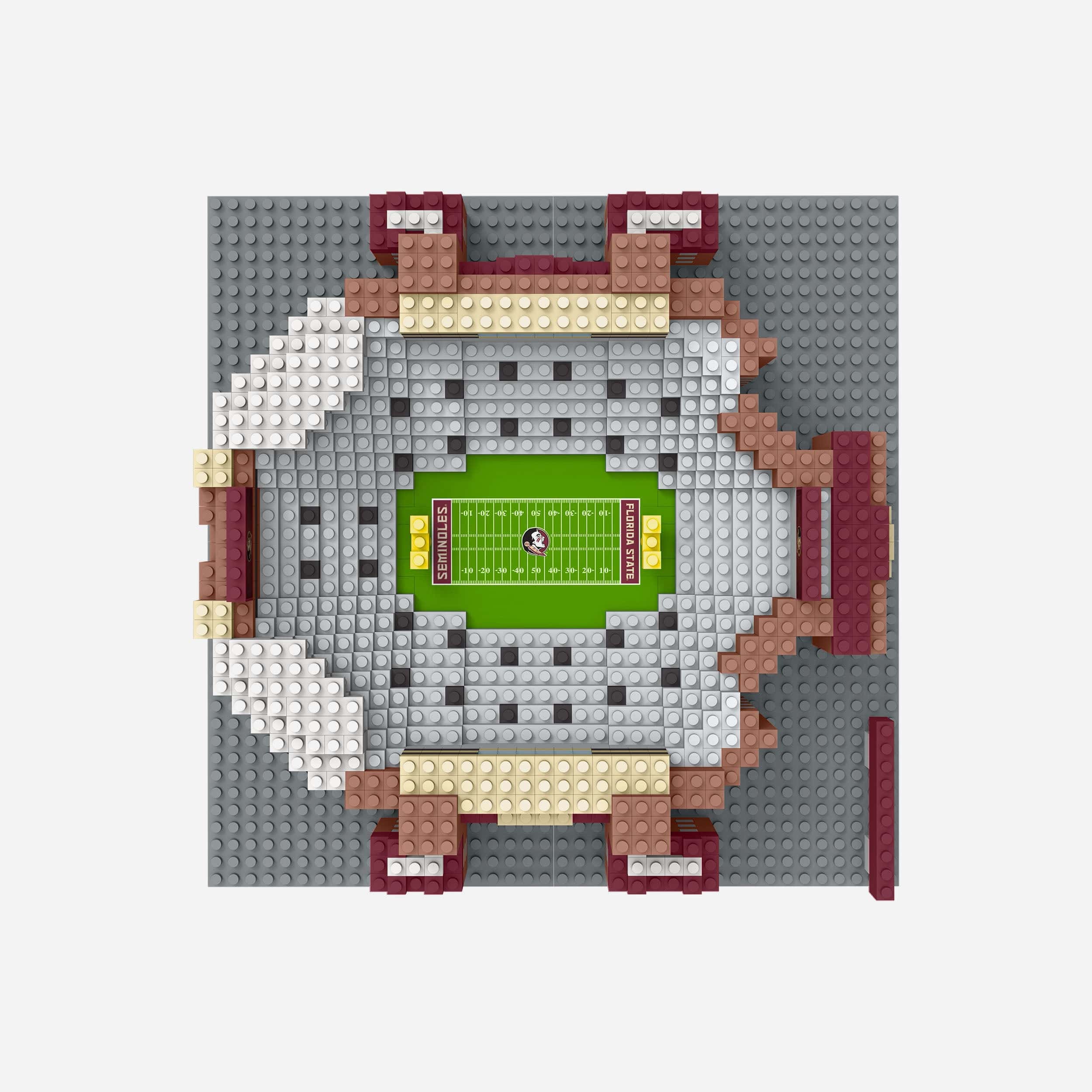 Florida State Seminoles Doak Campbell Mini BRXLZ Stadium - Image 7