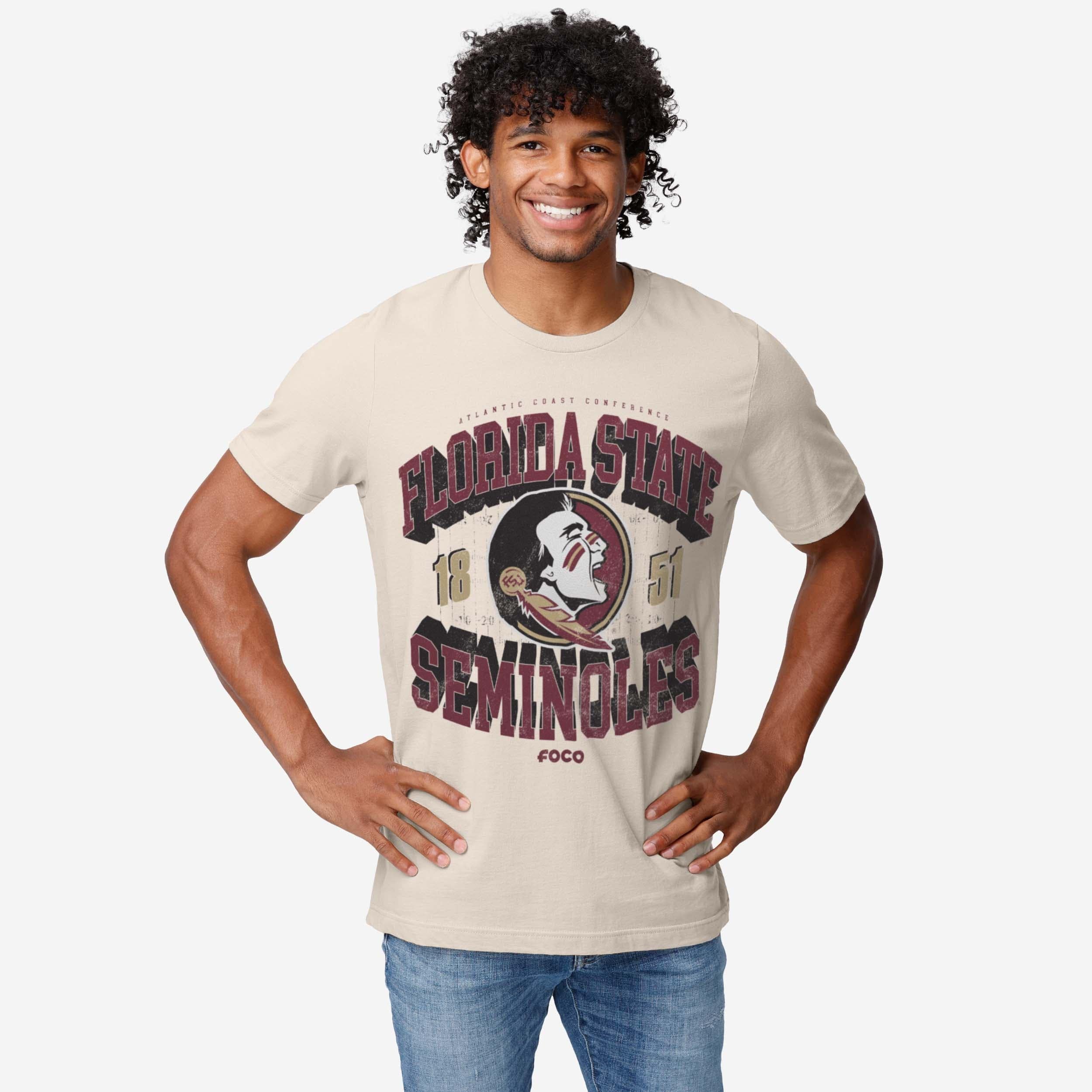 Florida State Seminoles Field Arched Wordmark T-Shirt - Image 2