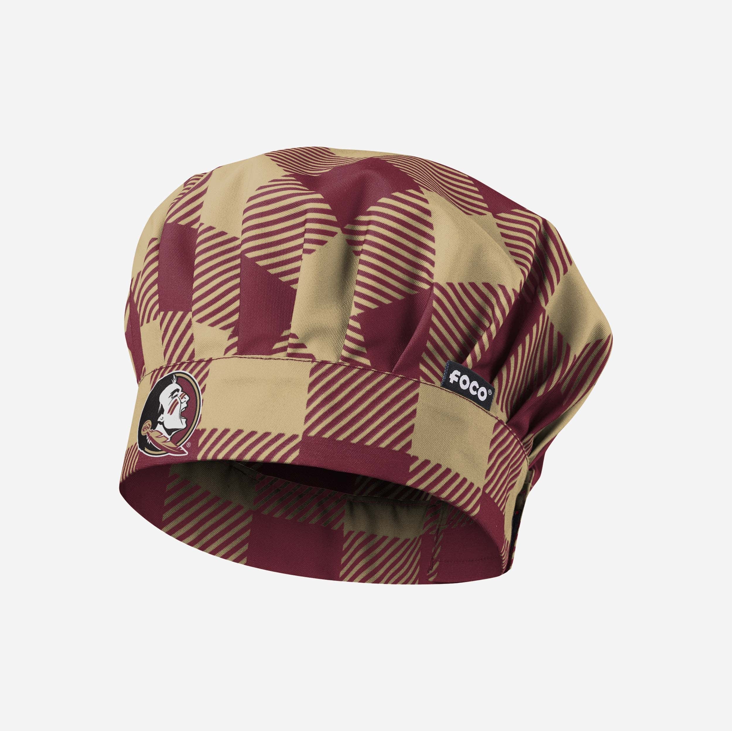 Florida State Seminoles Plaid Chef Hat
