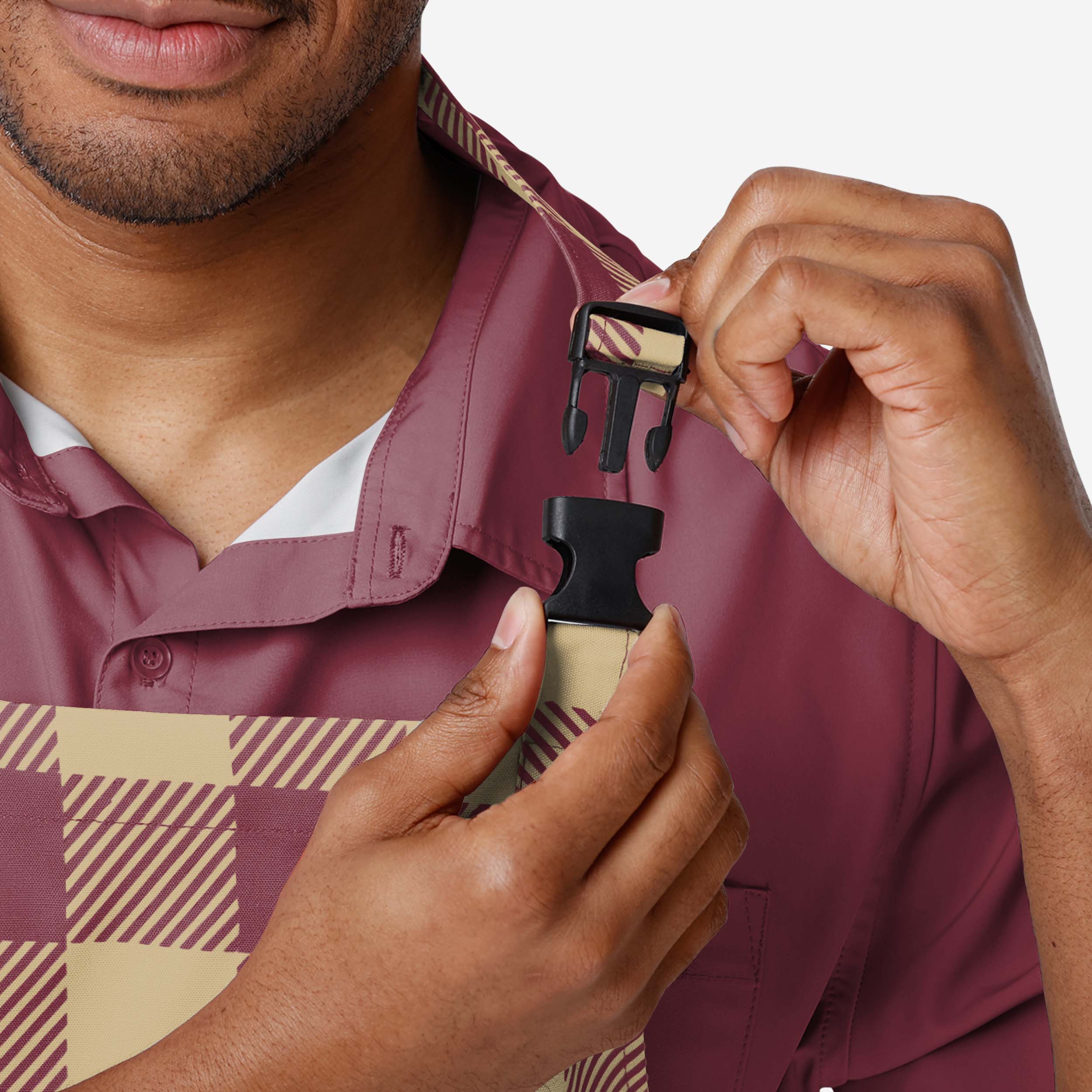 Florida State Seminoles Plaid Chef Set - Image 3