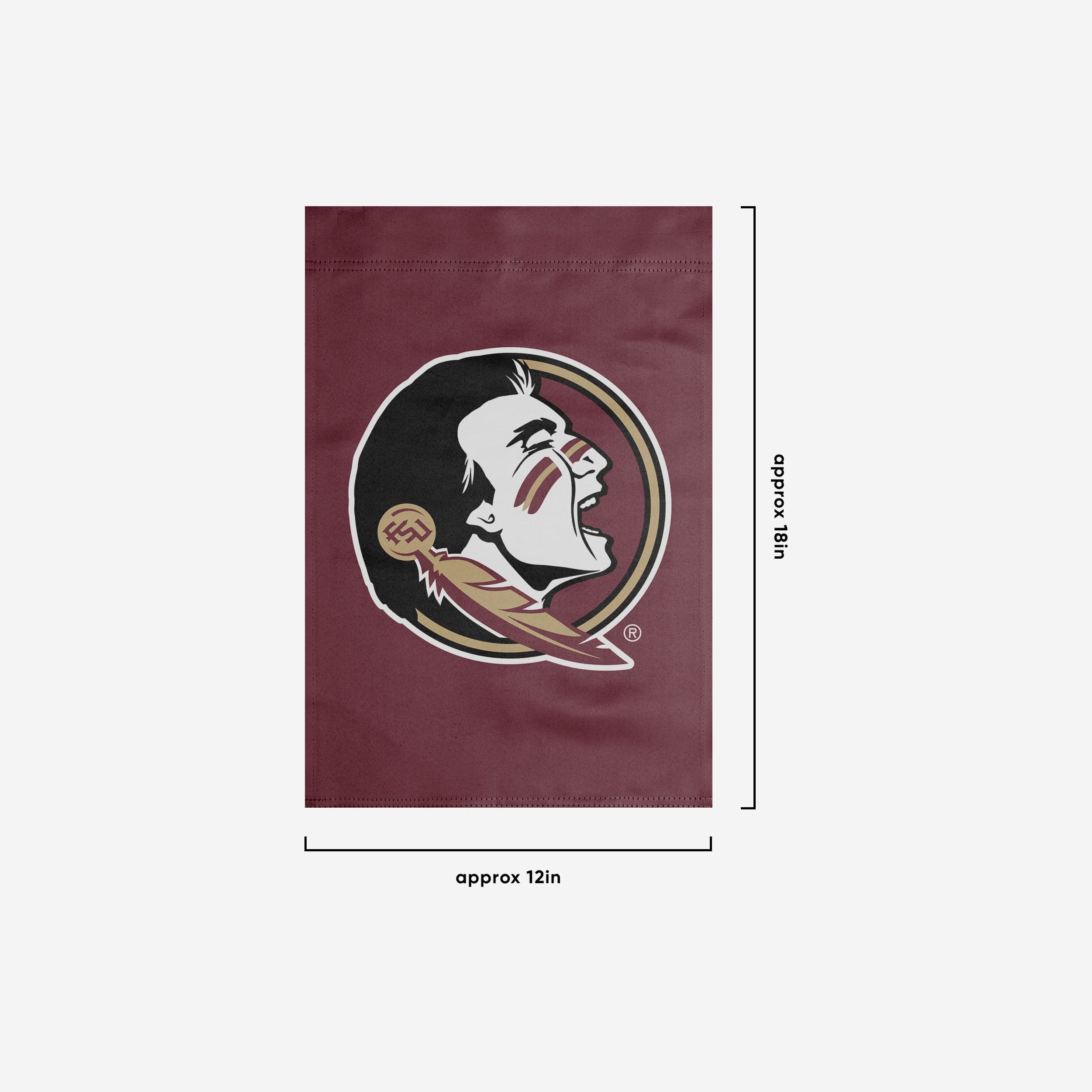 Florida State Seminoles Solid Garden Flag - Image 3