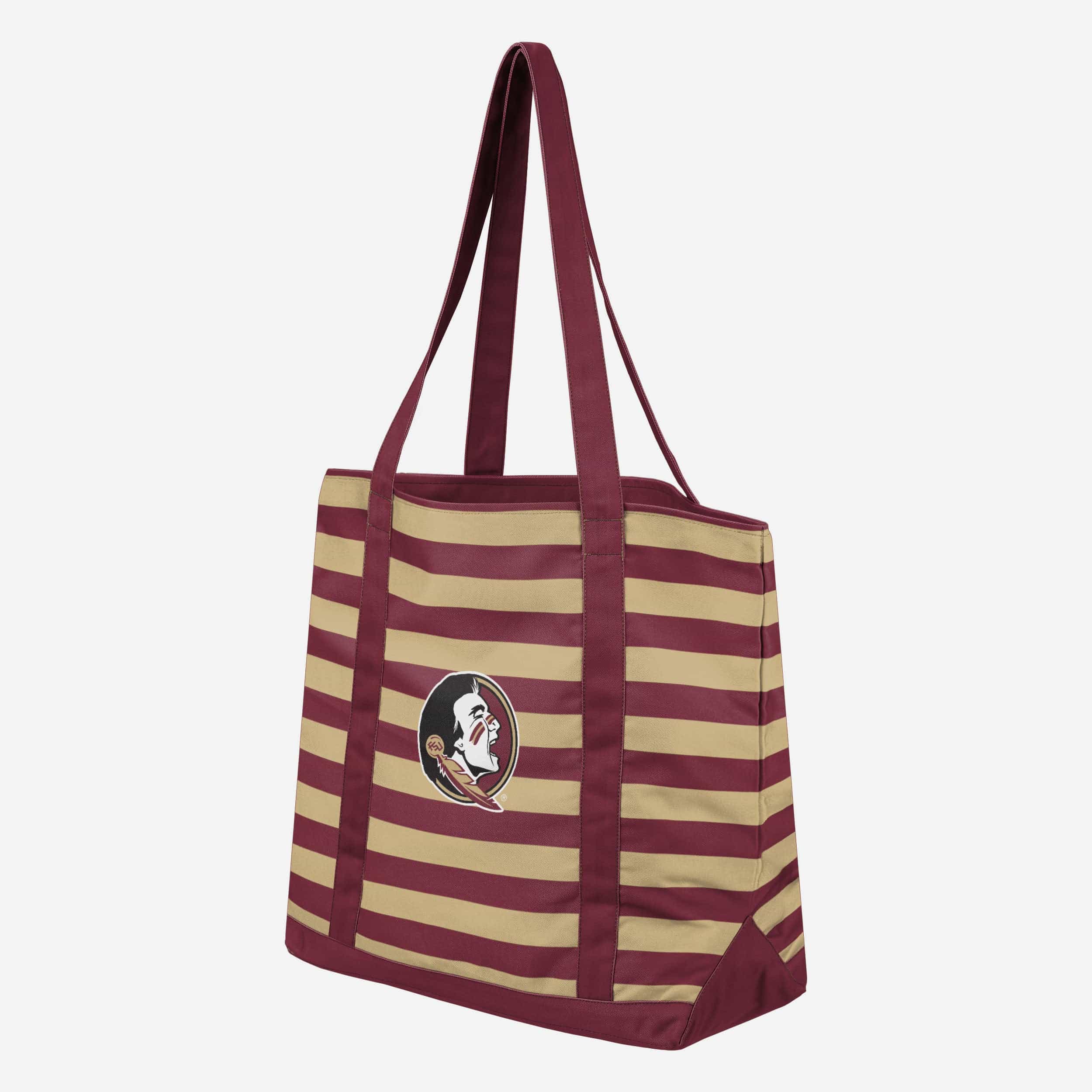 Florida State Seminoles Team Stripe Canvas Tote Bag - Image 2