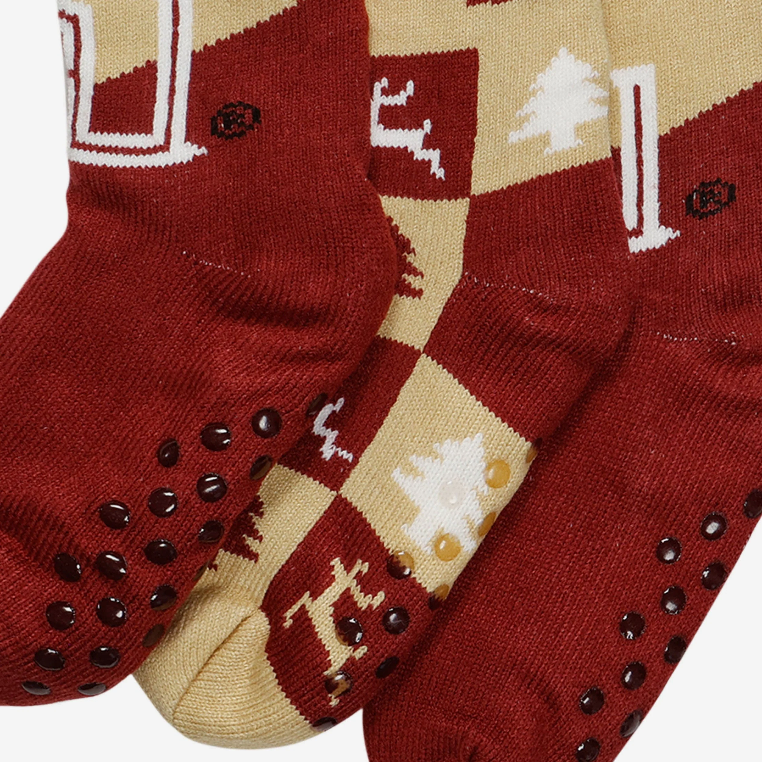 Florida State Seminoles Womens Fan Footy 3 Pack Slipper Socks - Image 3