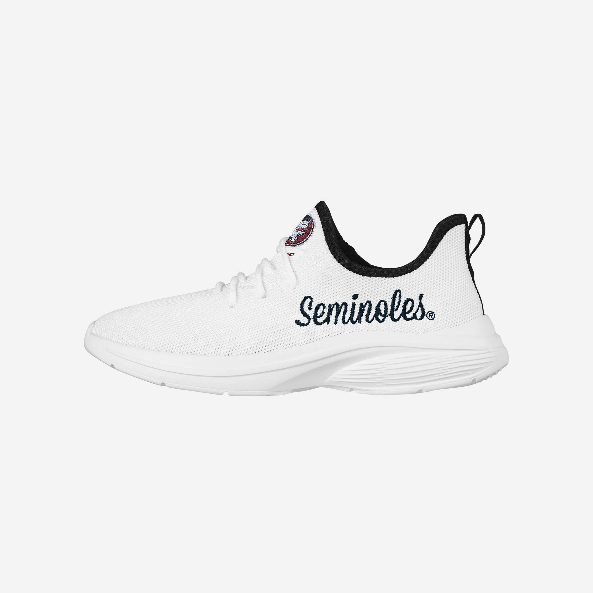 Florida State Seminoles Womens Midsole White Sneaker
