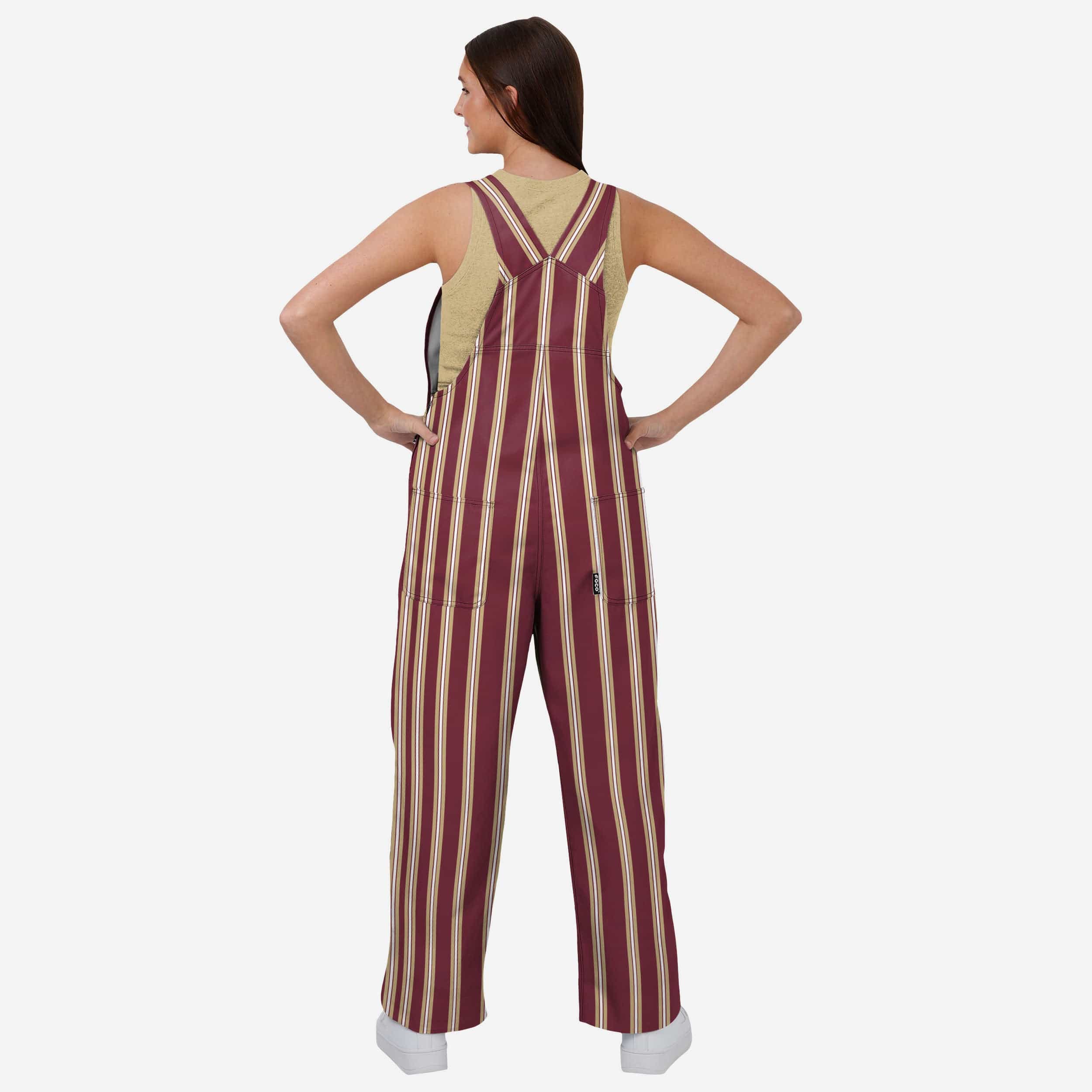 Florida State Seminoles Womens Sideline Spirit Bib Overalls - Image 2