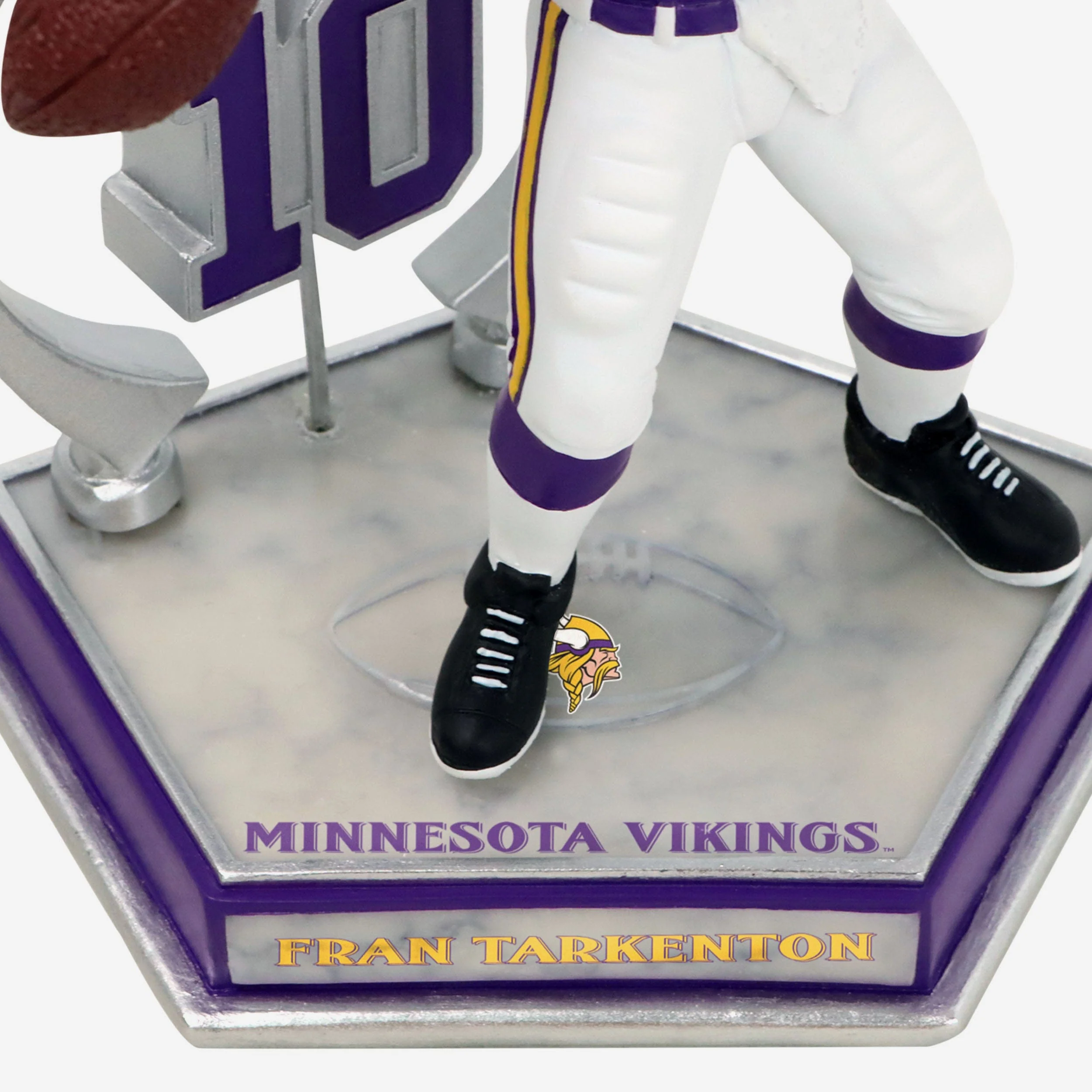 Fran Tarkenton Minnesota Vikings Legendary Number 10 Bobblehead - Image 3