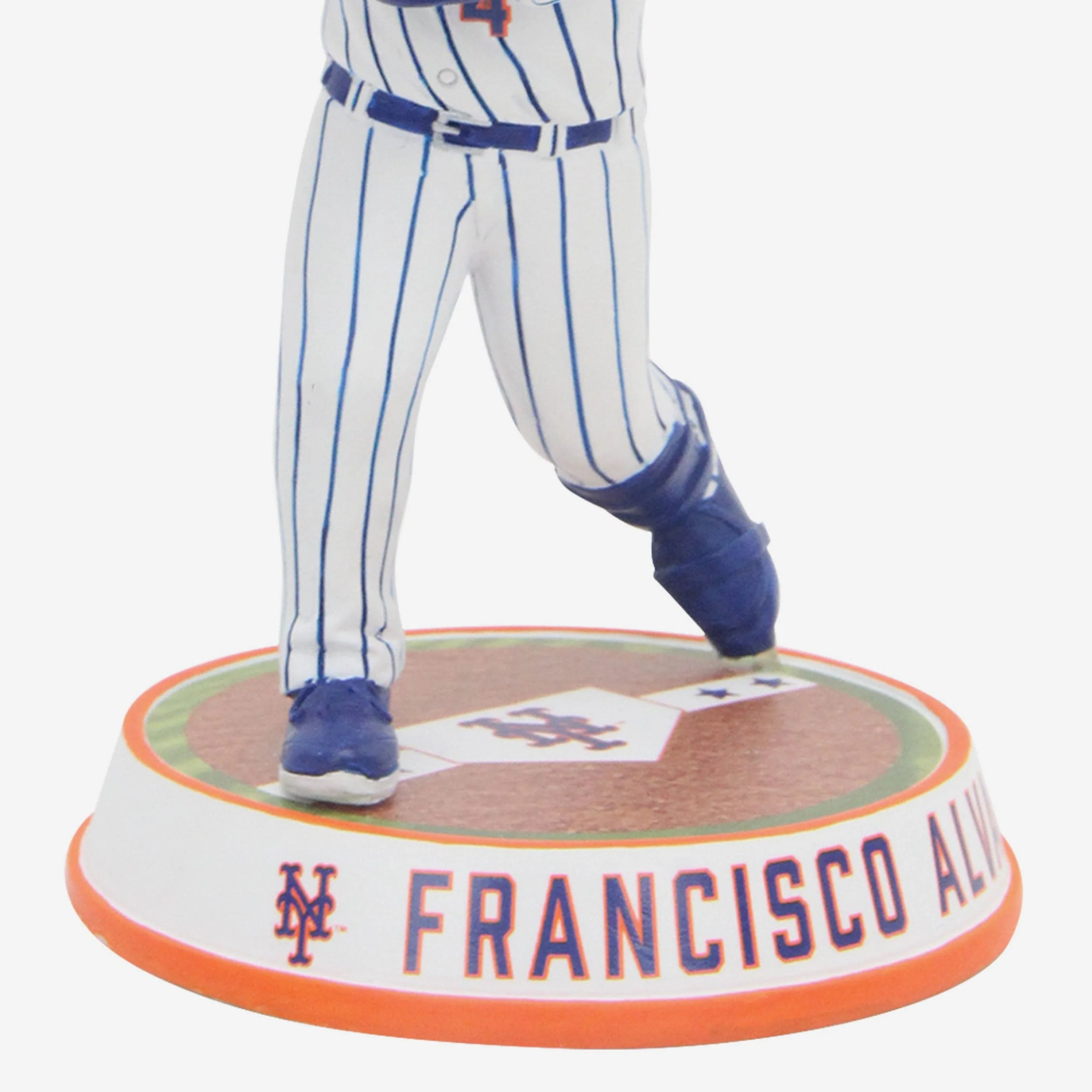 Francisco Alvarez New York Mets Field Stripe Bighead Bobblehead - Image 3