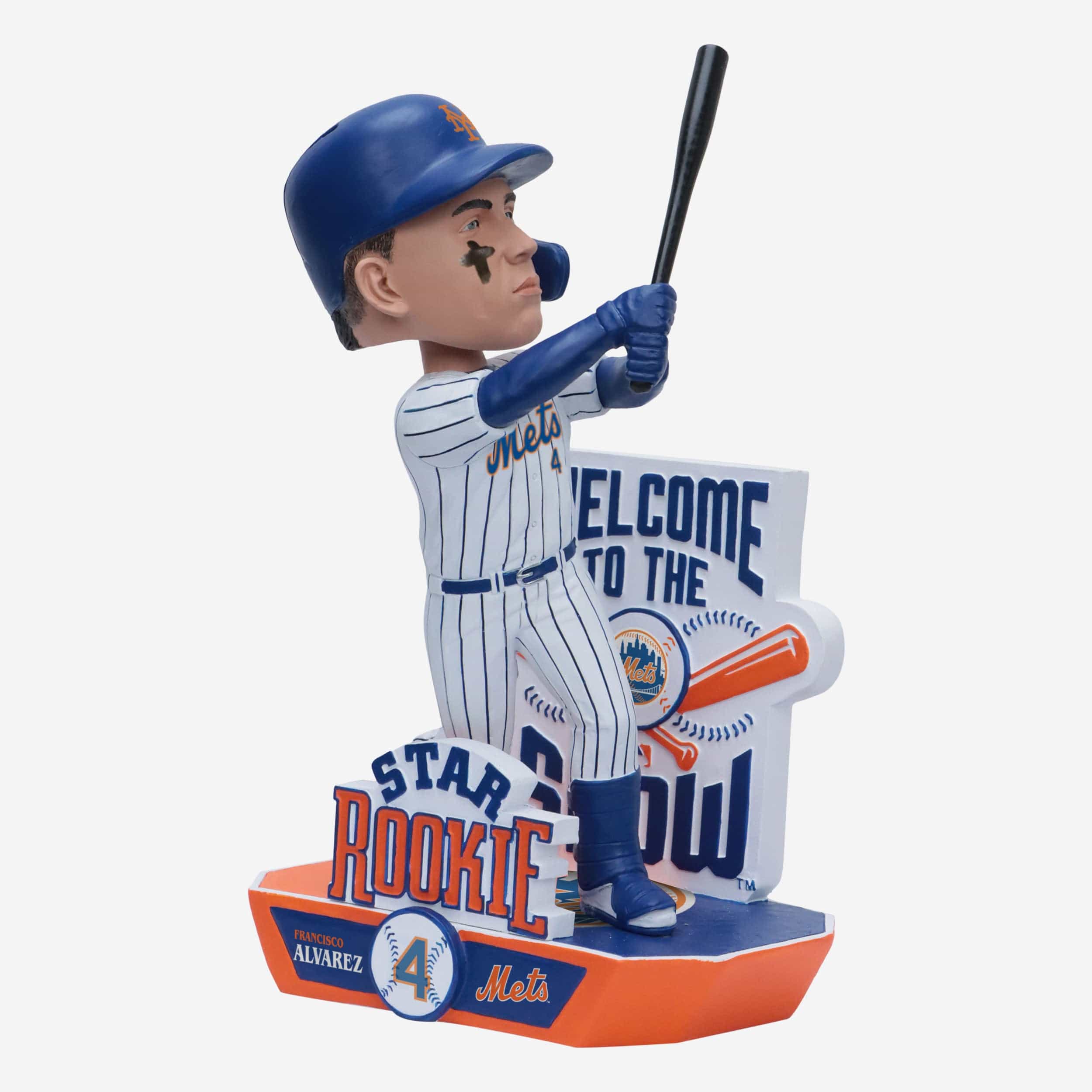 Francisco Alvarez New York Mets Star Rookie Bobblehead - Image 4