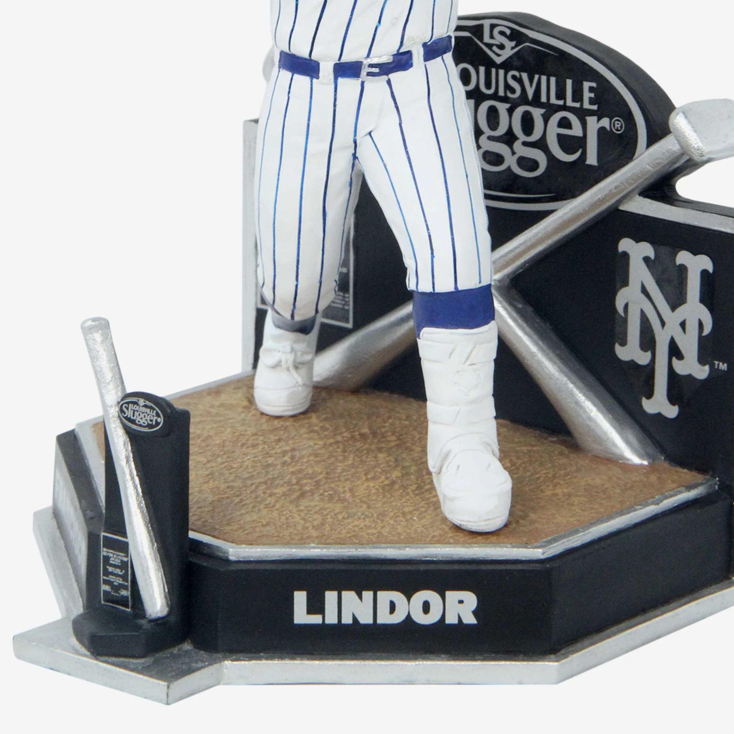 Francisco Lindor New York Mets 2023 Silver Slugger Bobblehead - Image 3