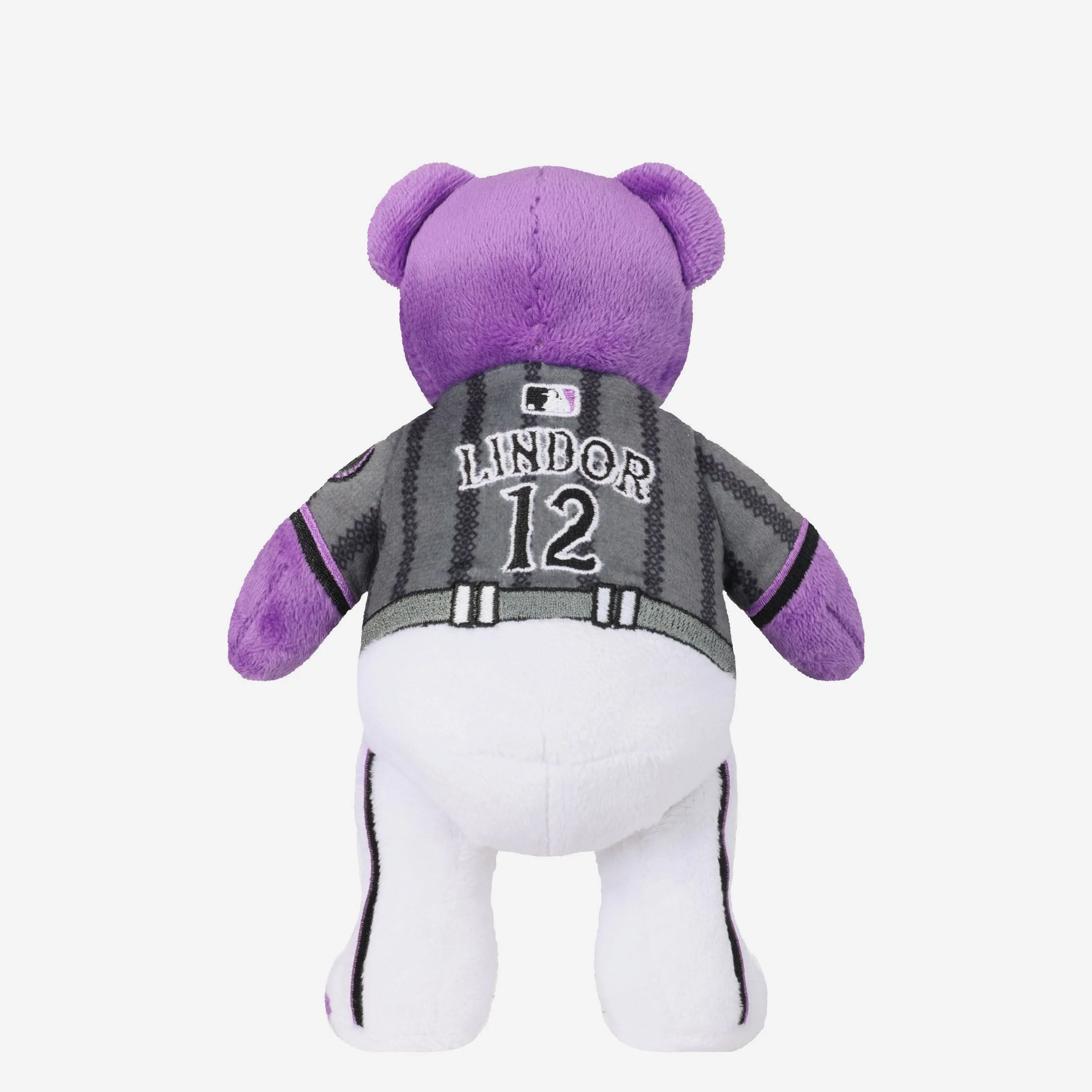 Francisco Lindor New York Mets 2024 City Connect Team Beans Embroidered Player Bear - Image 2