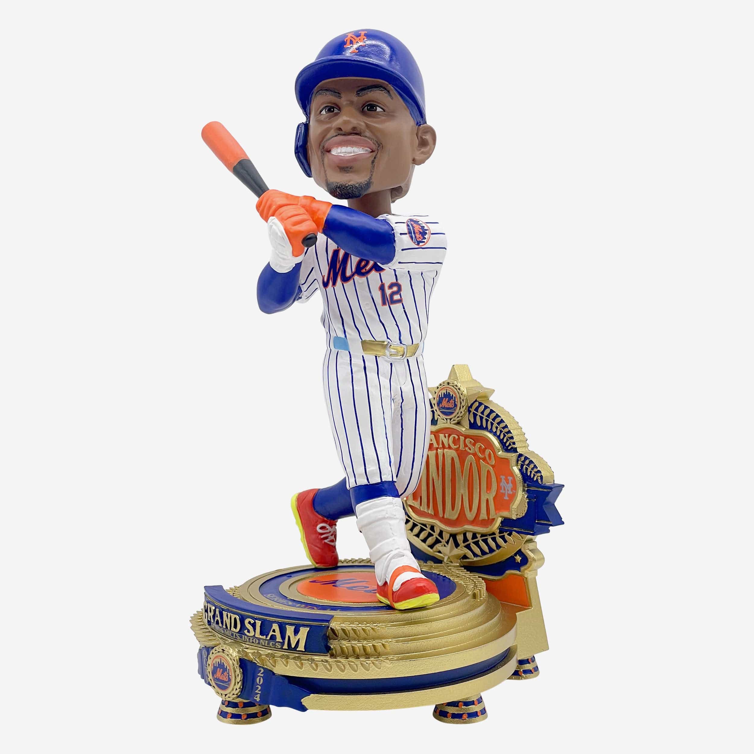 Francisco Lindor New York Mets NLDS Grand Slam Gamebreaker Bobblehead - Image 4