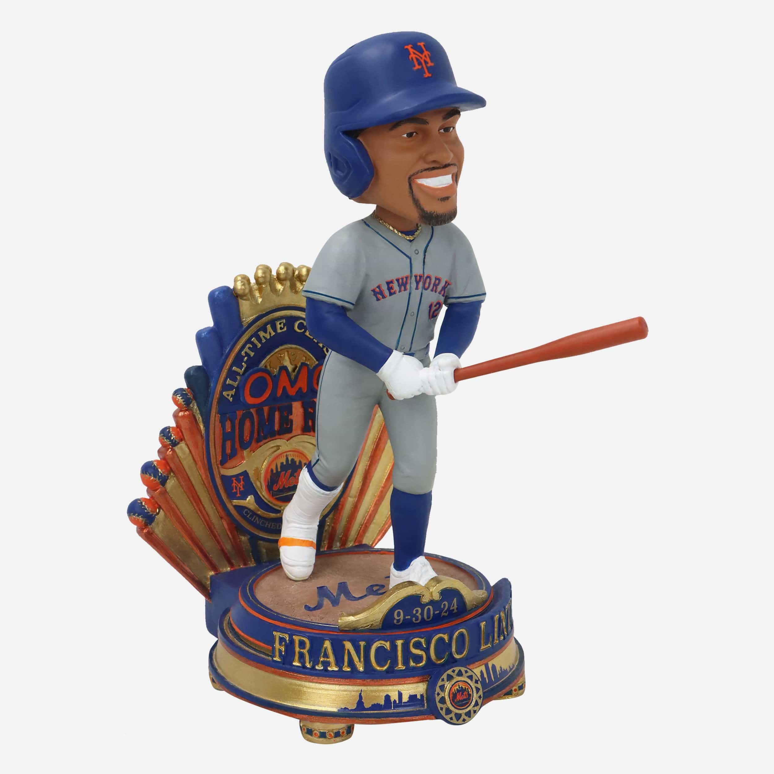 Francisco Lindor New York Mets Playoff-Clinching Home Run Bobblehead - Image 4
